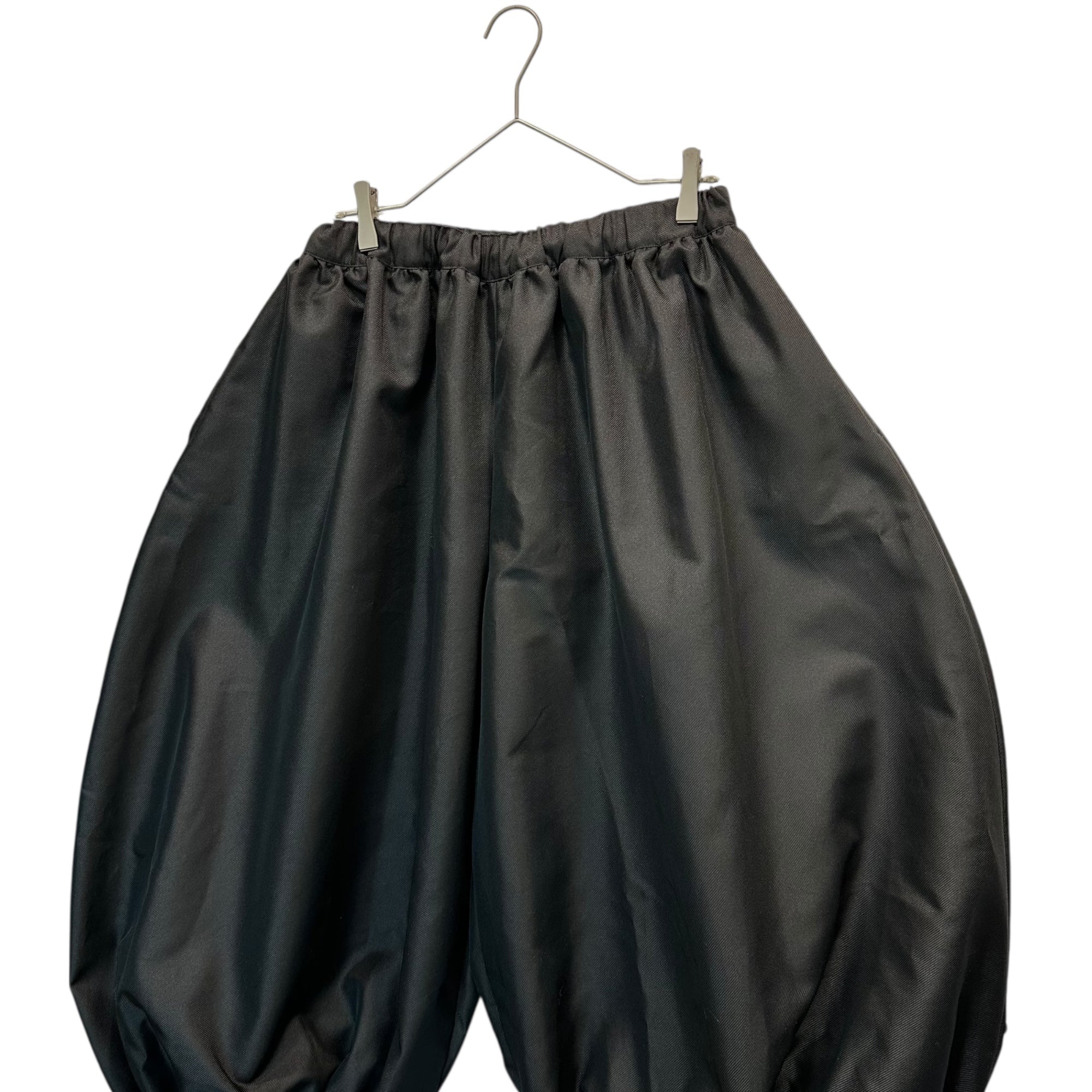 COMME des GARCONS COMME des GARCONS(コムデギャルソンコムデギャルソン) 25SS Estelle Balloon Pants エステル バルーン パンツ RO-P006 S ブラック AD2024 男性着用可能