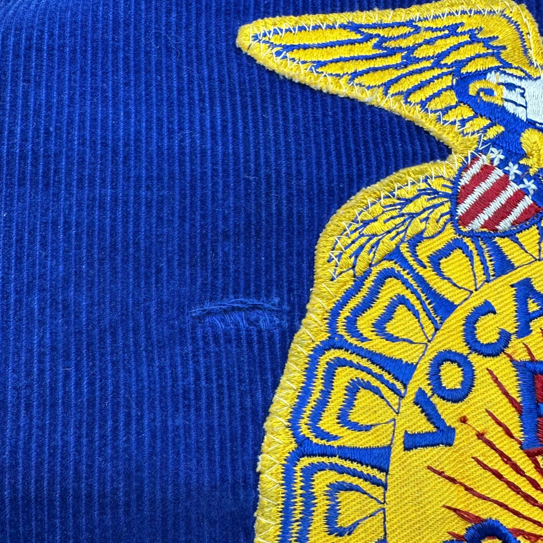 FUTURE FARMERS(フューチャーファーマーズ) 60's~70's "IOWA" FFA farmer's jacket アイオワ州 ヴィンテージ ファーマーズ ジャケット 40(L程度) ブルー 60年代～70年代 TALONジップ ブルゾン