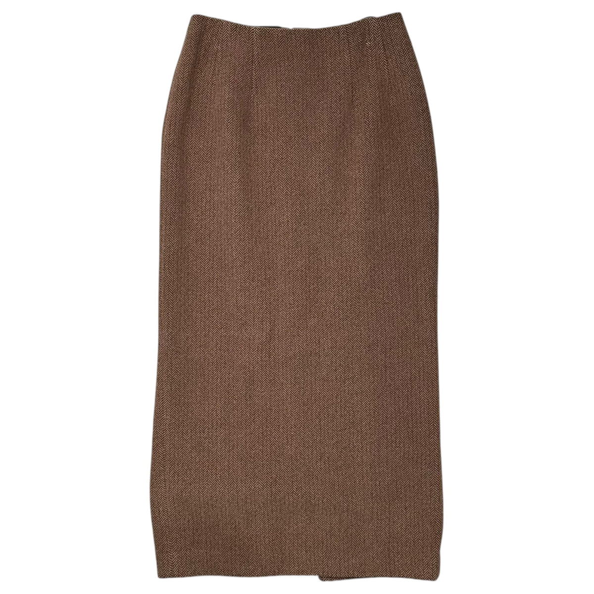 COMME des GARCONS(コムデギャルソン) 1993AW Tweed and knit panel jacket and skirt matching setup ツイード ニット 切替 ジャケット スカート セットアップ GJ-04050 M ブラウン×レッド 90's 90年代