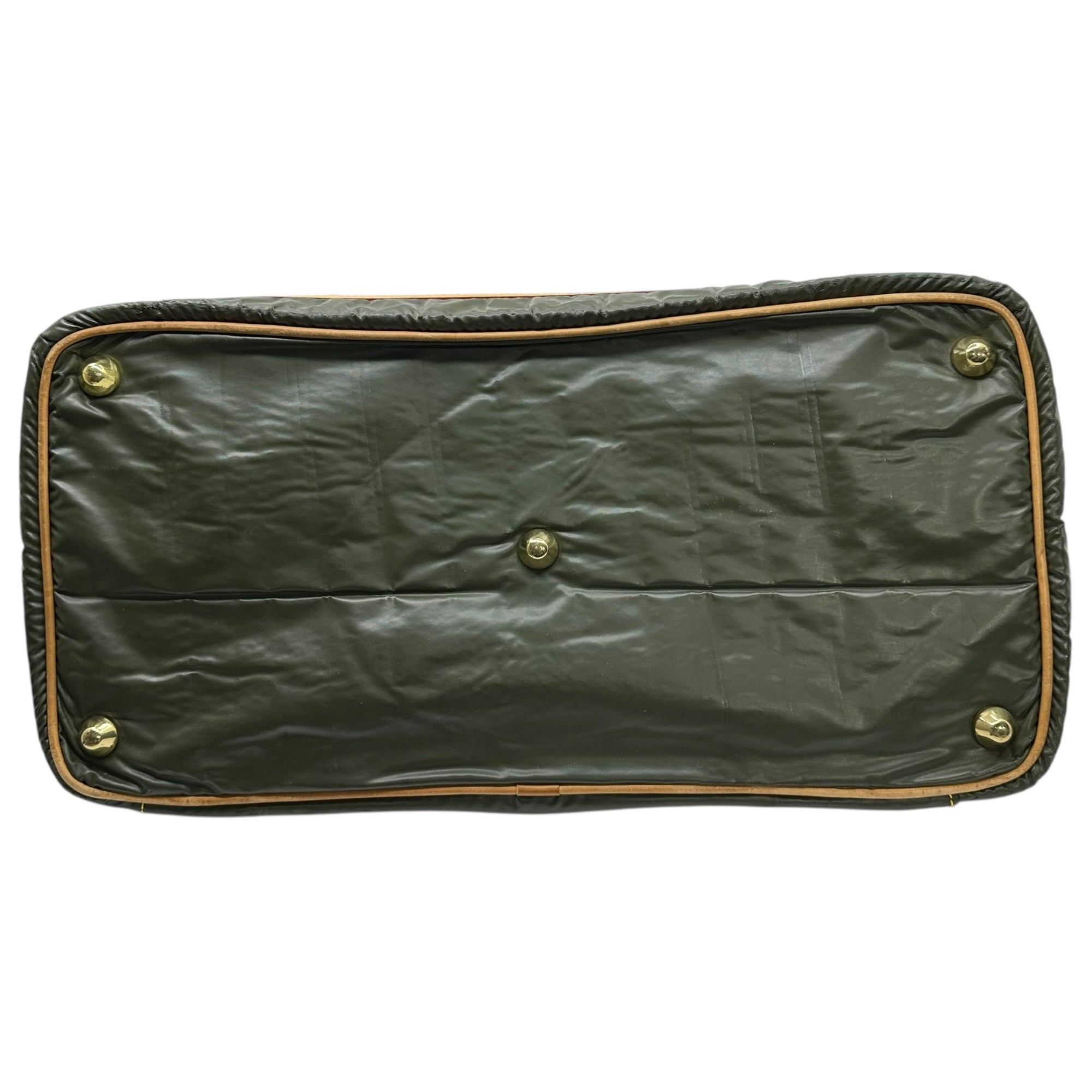 HUNTING WORLD(ハンティングワールド) 2WAY Batchu Cross Boston Bag 2WAY バチュークロス ゴルフ ボストン バッグ オリーブ×ベージュ レザー ショルダー