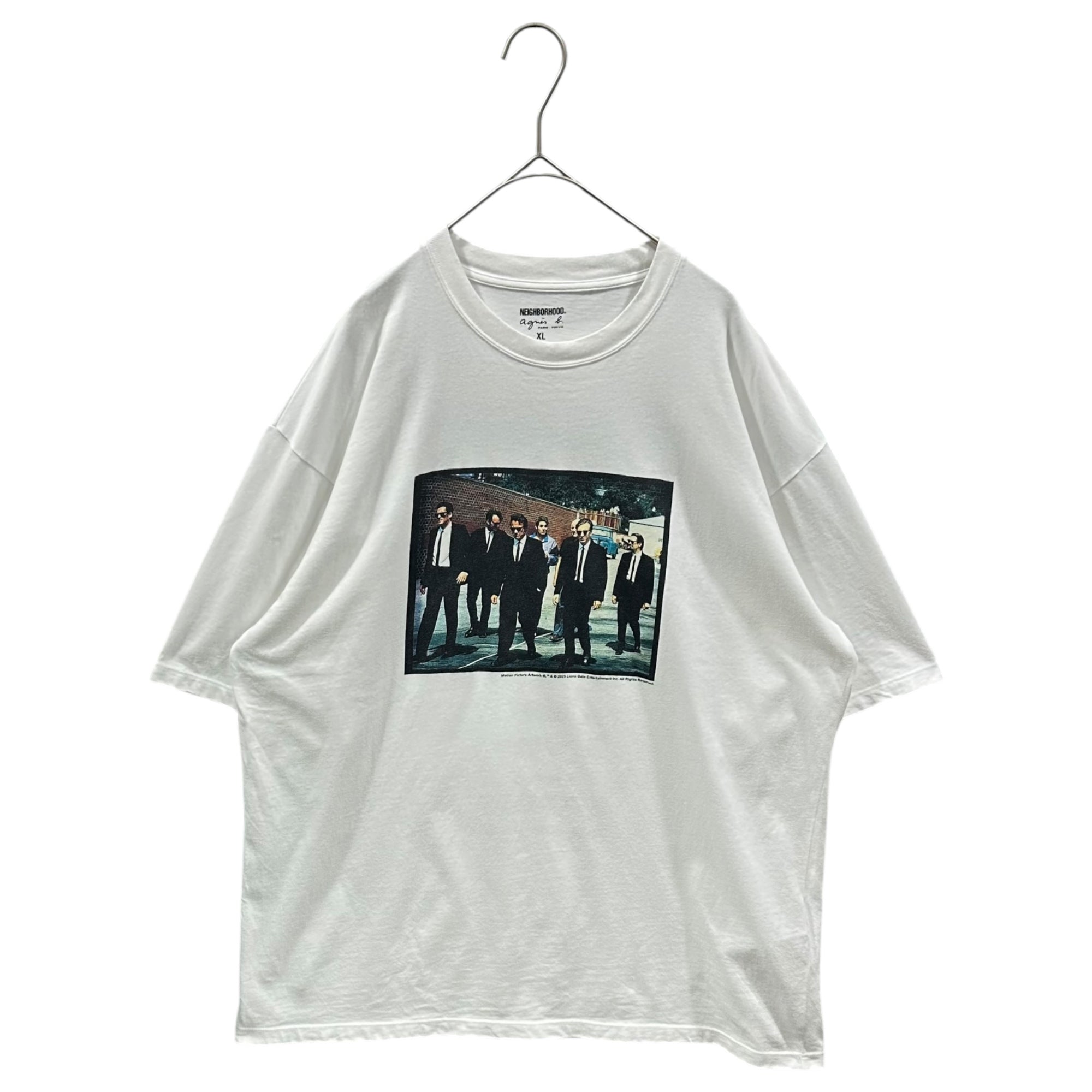 NEIGHBORHOOD×agnes b.(ネイバーフッド×アニエスベー) 2026SS RESERVOIR DOGS / C-TEE . SS 半袖 Tシャツ EDK6SFK6 XL ホワイト