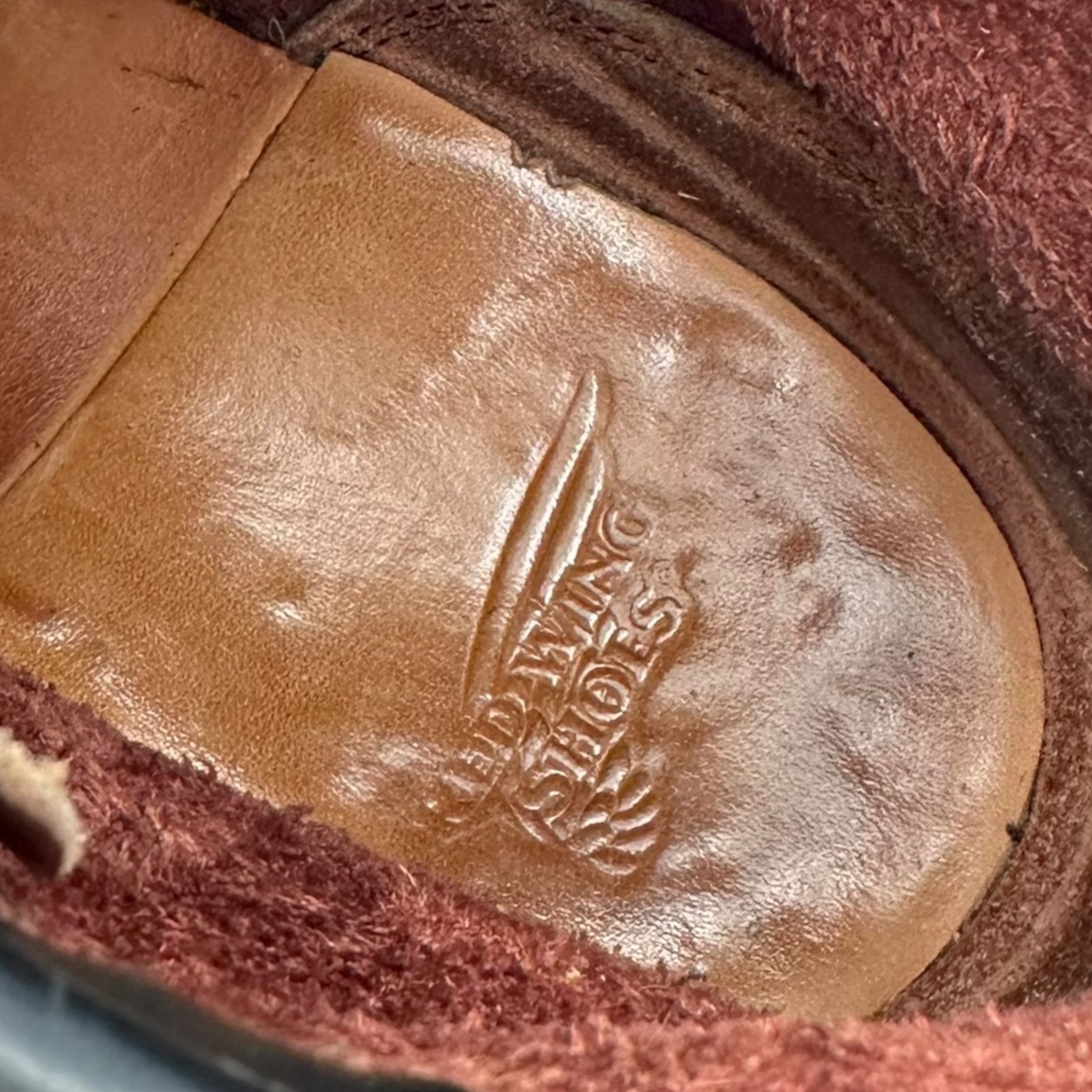 REDWING(レッドウィング) BECK MAN LEATHER BOOTS ベックマン レザー ワーク ブーツ 9011 D 10 1/2(28.5cm) ブラックチェリー(ブラウン) Dワイズ