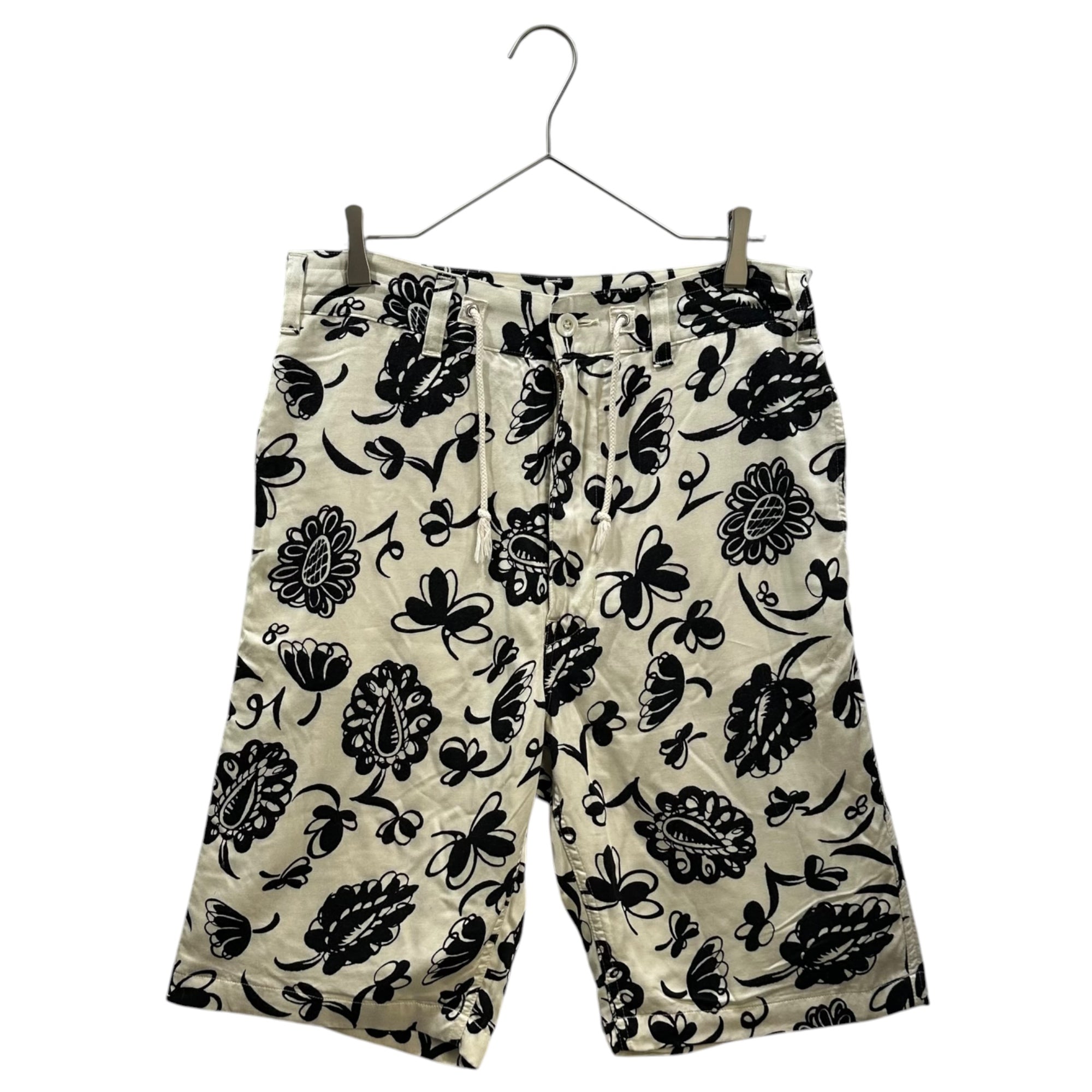 2017SS 　ジュンヤワタナベ　マン　キュプラボイルプリント　ショートパンツ COMME des GARCONS JUNYA WATANABE MAN(コムデギャルソンジュンヤ