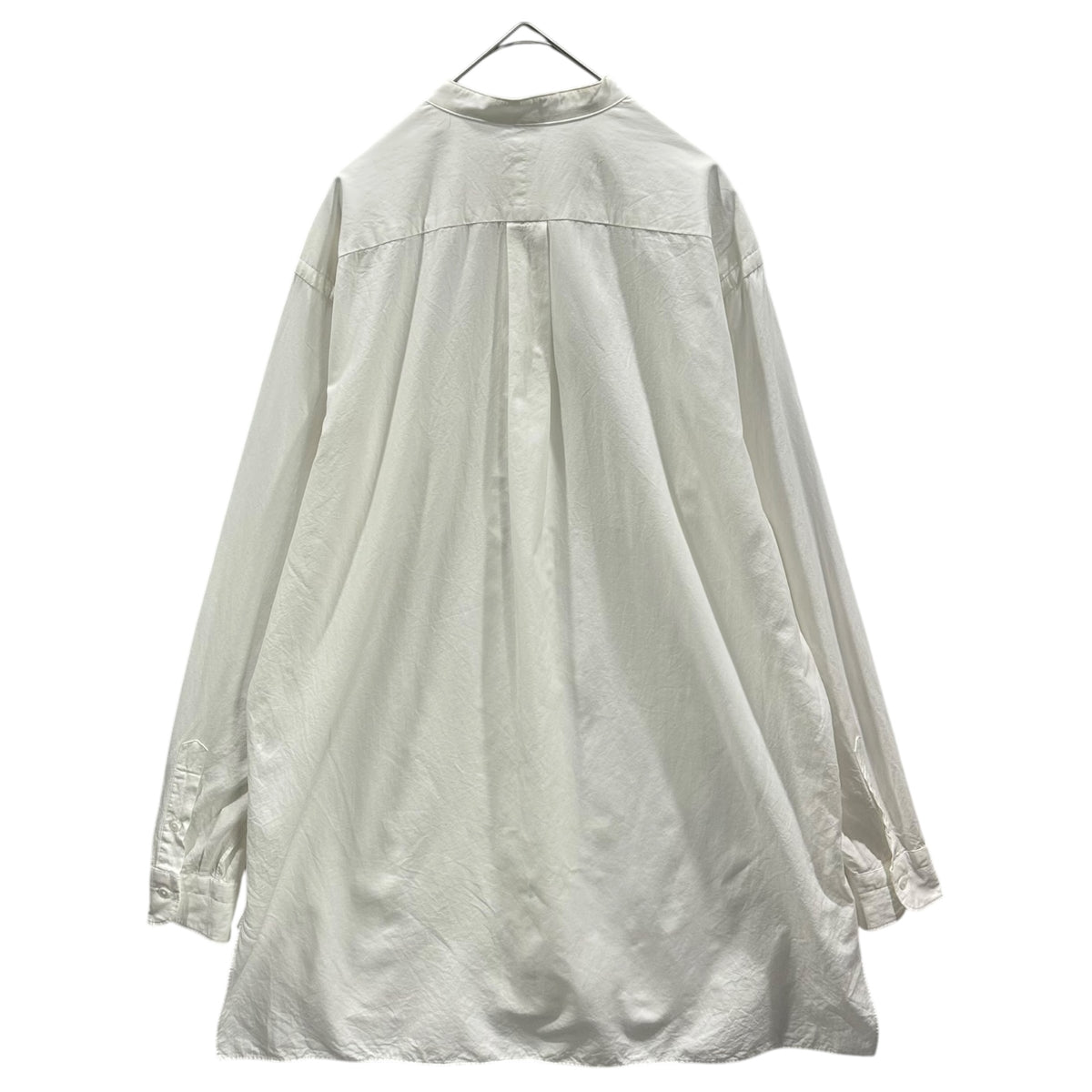 COMOLI(コモリ) band collar shirt バンド カラー シャツ U03-02002 1 ホワイト