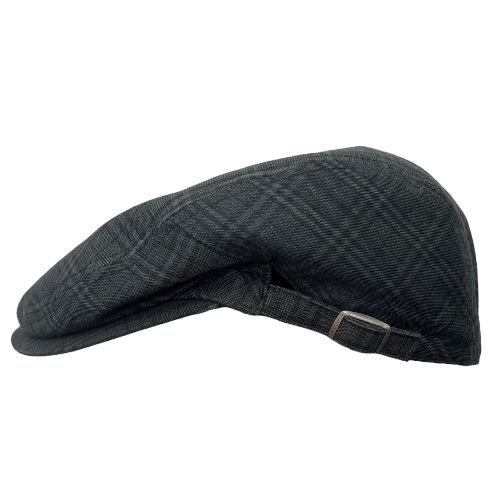 BURBERRY BLACK LABEL(バーバリーブラックレーベル) Tartan check hunting hat タータンチェック ハンチング ハット D1501-100-08 ブラック 帽子 三陽商会