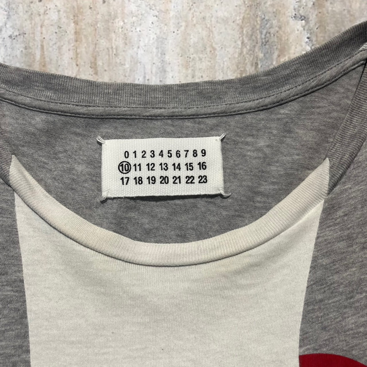 Martin Margiela(マルタンマルジェラ) 再構築Tシャツ S30GC0342 44(Sサイズ程度) ホワイト