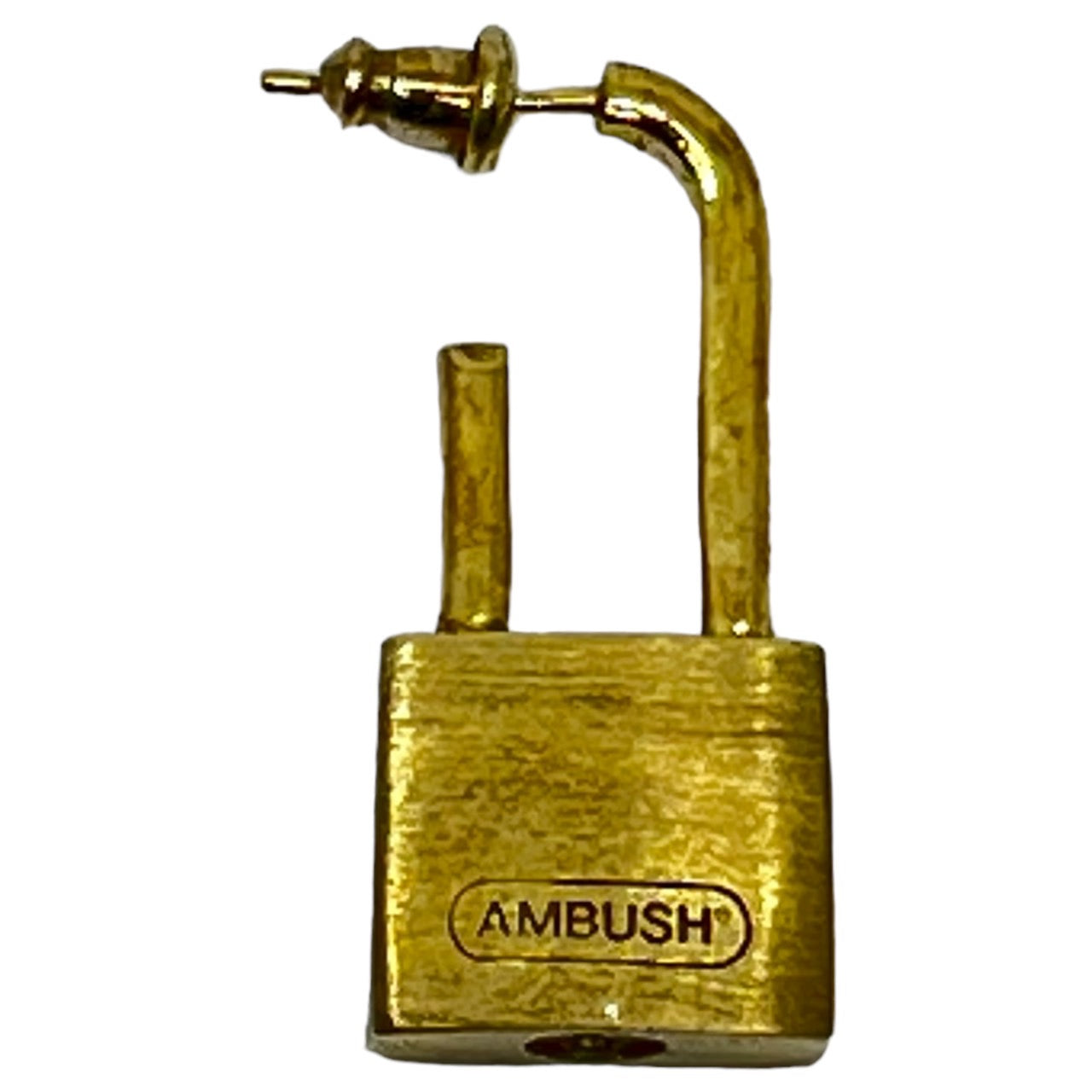 AMBUSH(アンブッシュ) SMALL PADLOCK EARRING/パドロックピアス/鍵 