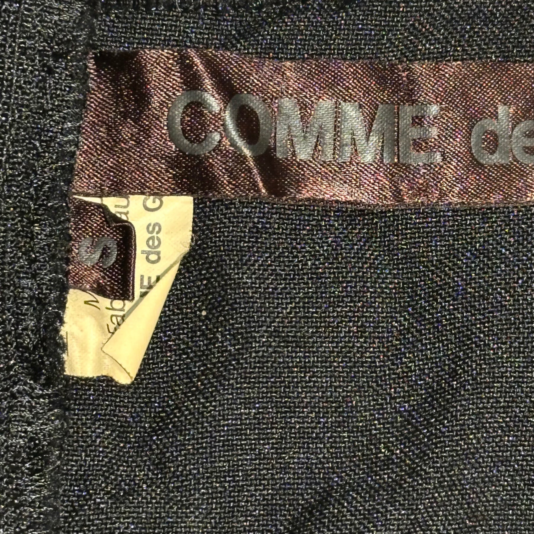 COMME des GARCONS(コムデギャルソン) 14SS Product-dyed Asymmetrical Distorted Frill Dress 製品染め アシンメトリー 変形 フリル ワンピース GM-O002 S ブラック AD2013 服でない服期