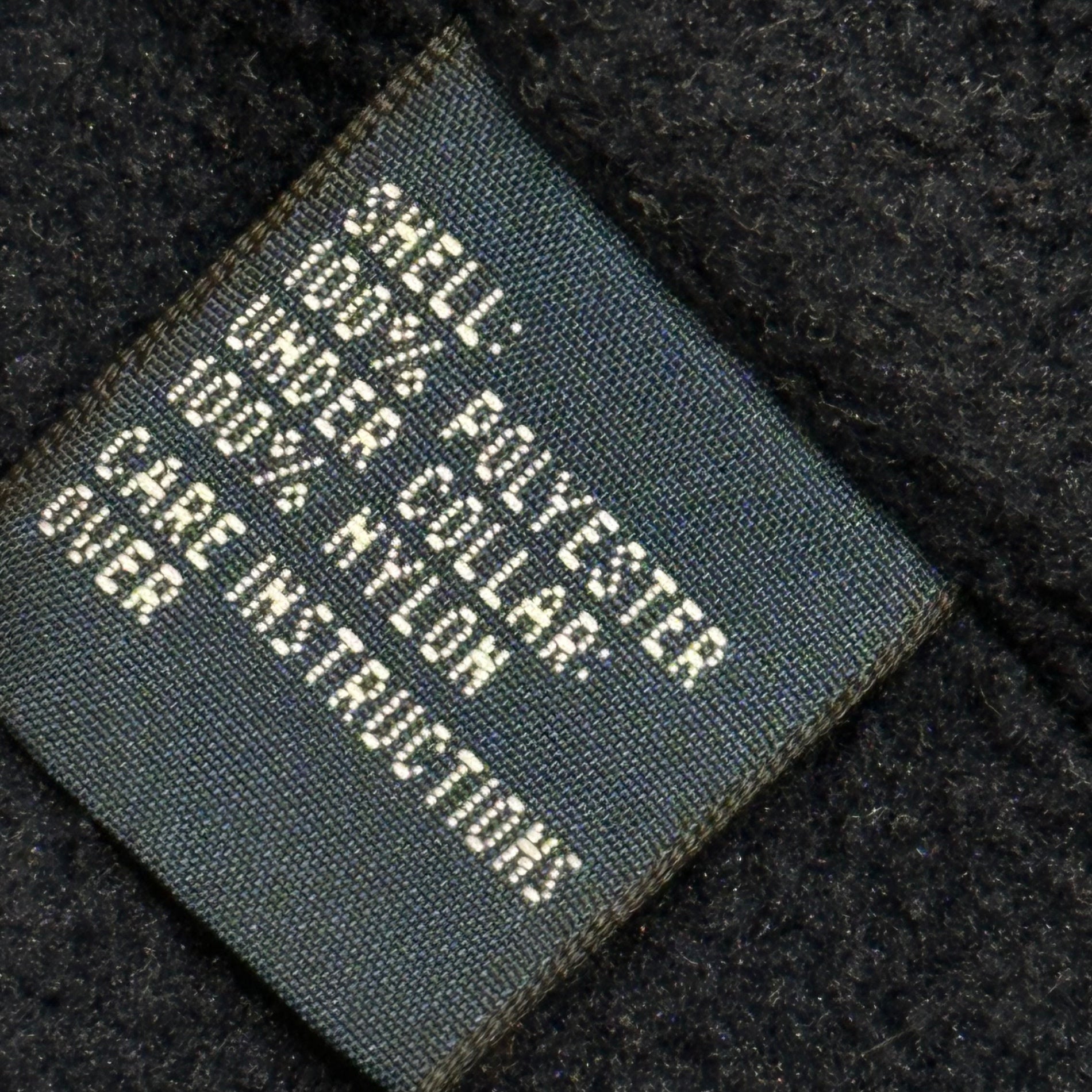 POLO RALPH LAUREN(ポロラルフローレン) 1990's POLARTEC Fleece Harrington jacket フリース スイングトップ XXL ネイビー 90年代 三角タグ ジャケット