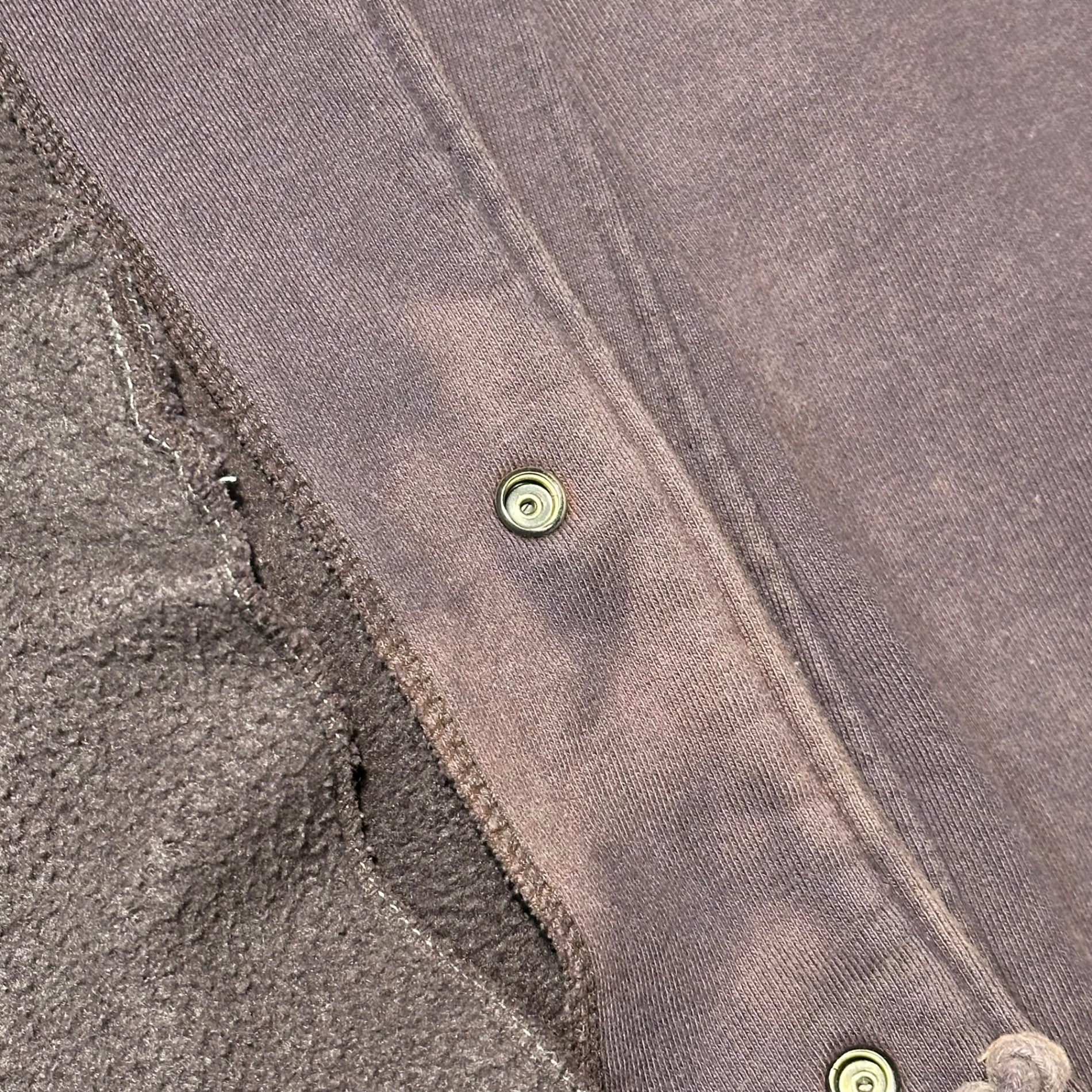 GOODENOUGH(グッドイナフ) 90's Logo Sweatshirt Coach Jacket 90年代 ロゴ スウェット コーチ ジャケット L ブラウン