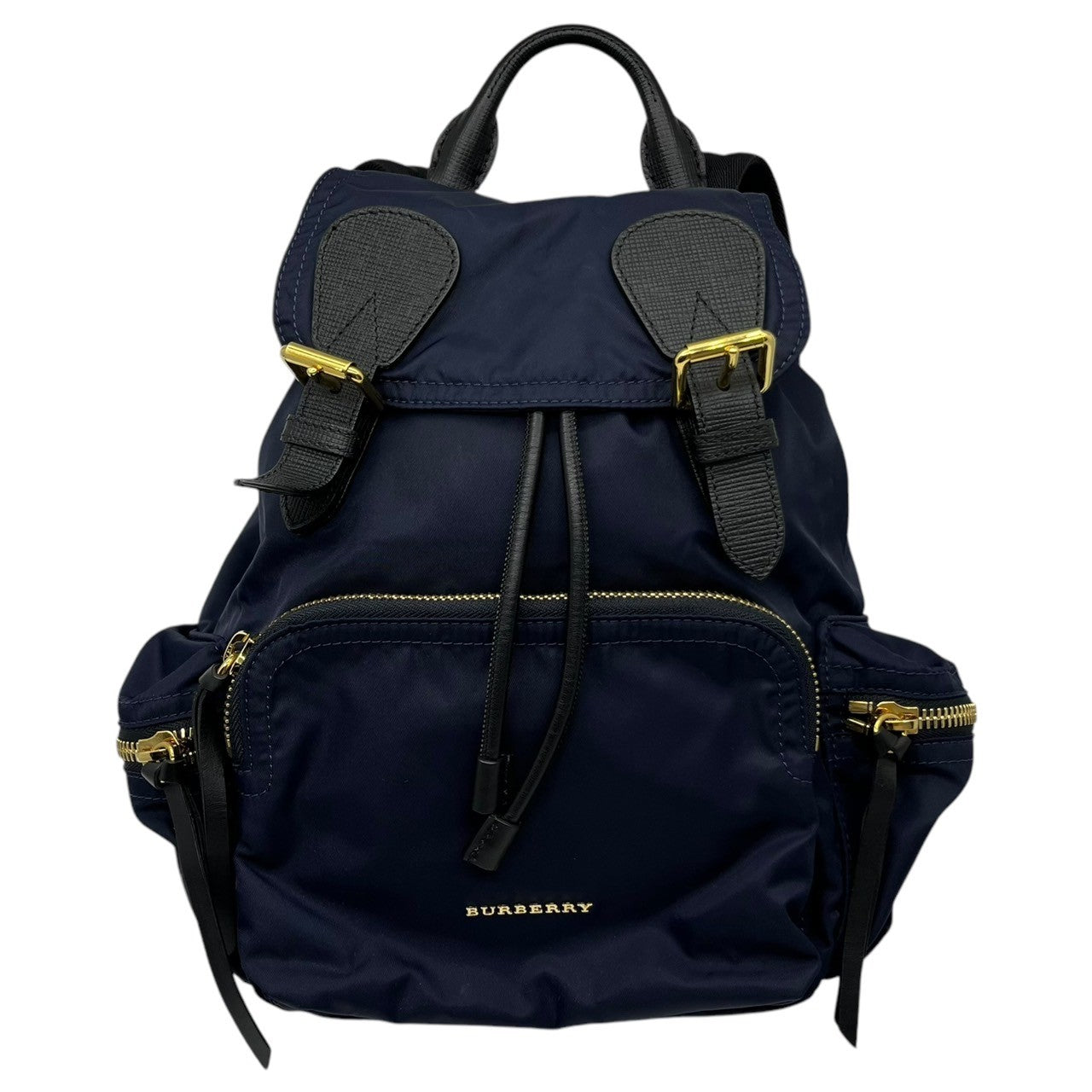 BURBERRY(バーバリー) Logo nylon daypack ロゴ ナイロン デイパック 4016624 ネイビー リュック サック バックパック