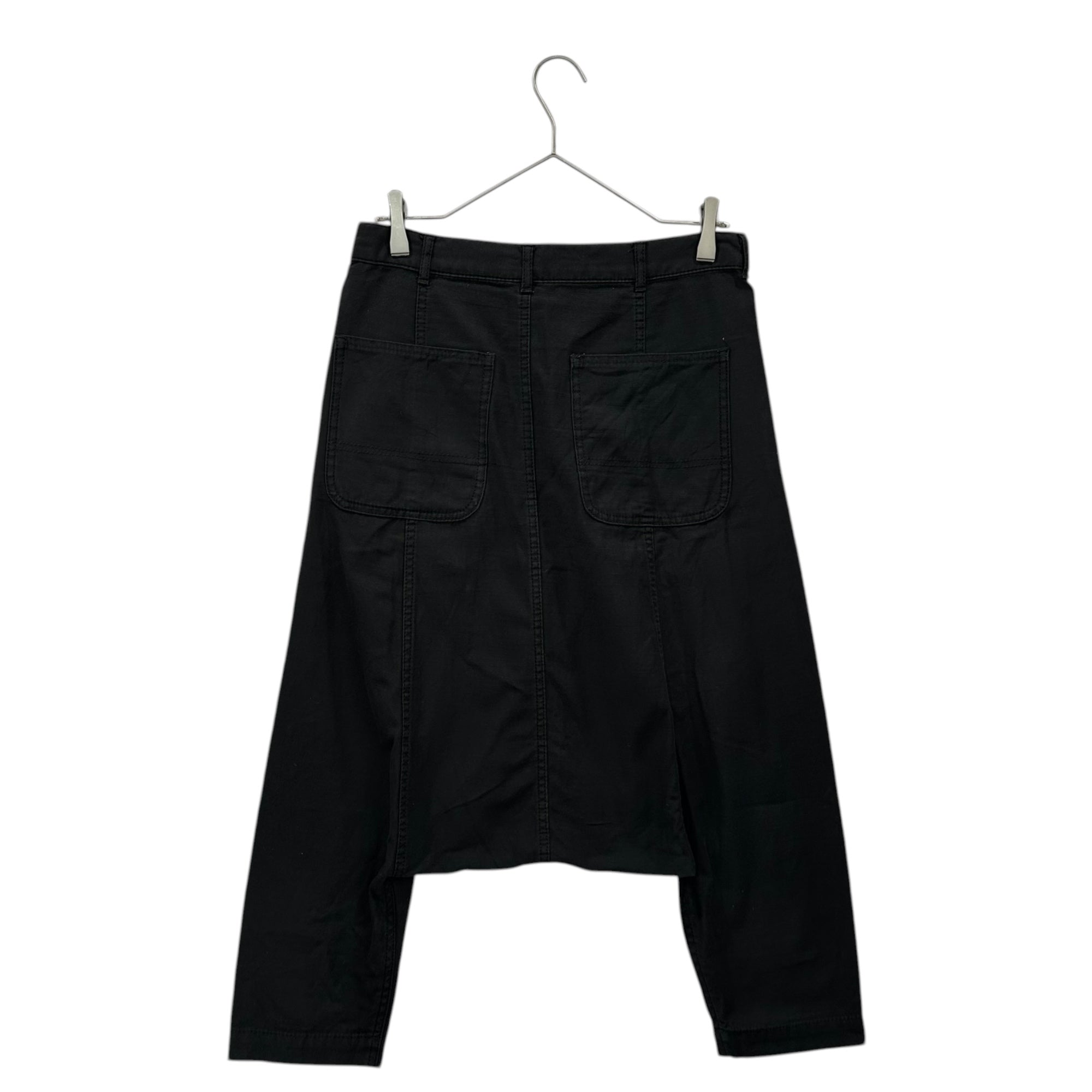 BLACK COMME des GARCONS(ブラックコムデギャルソン) 14AW コットン サルエルパンツ Cotton Sarouel Pants 1C-P014 XS ブラック