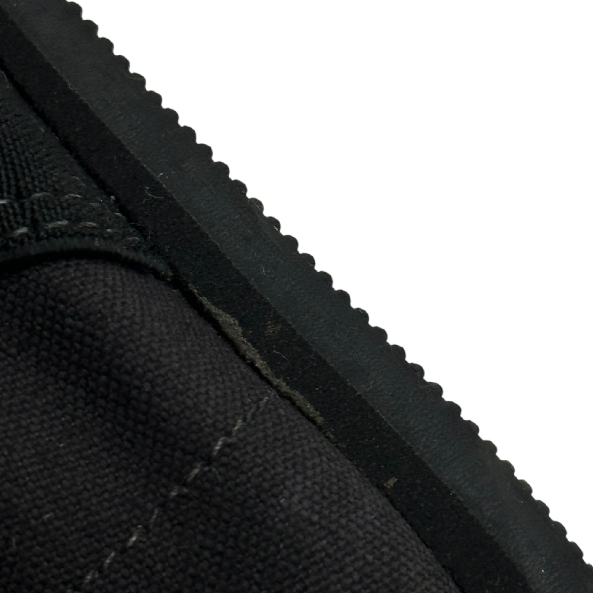 Y's(ワイズ) 90's Center Gore Canvas Slip-On センターゴア キャンバス スリッポン S(22.5cm程度) ブラック 90年代 ヴィンテージ アーカイブ シューズ スニーカー