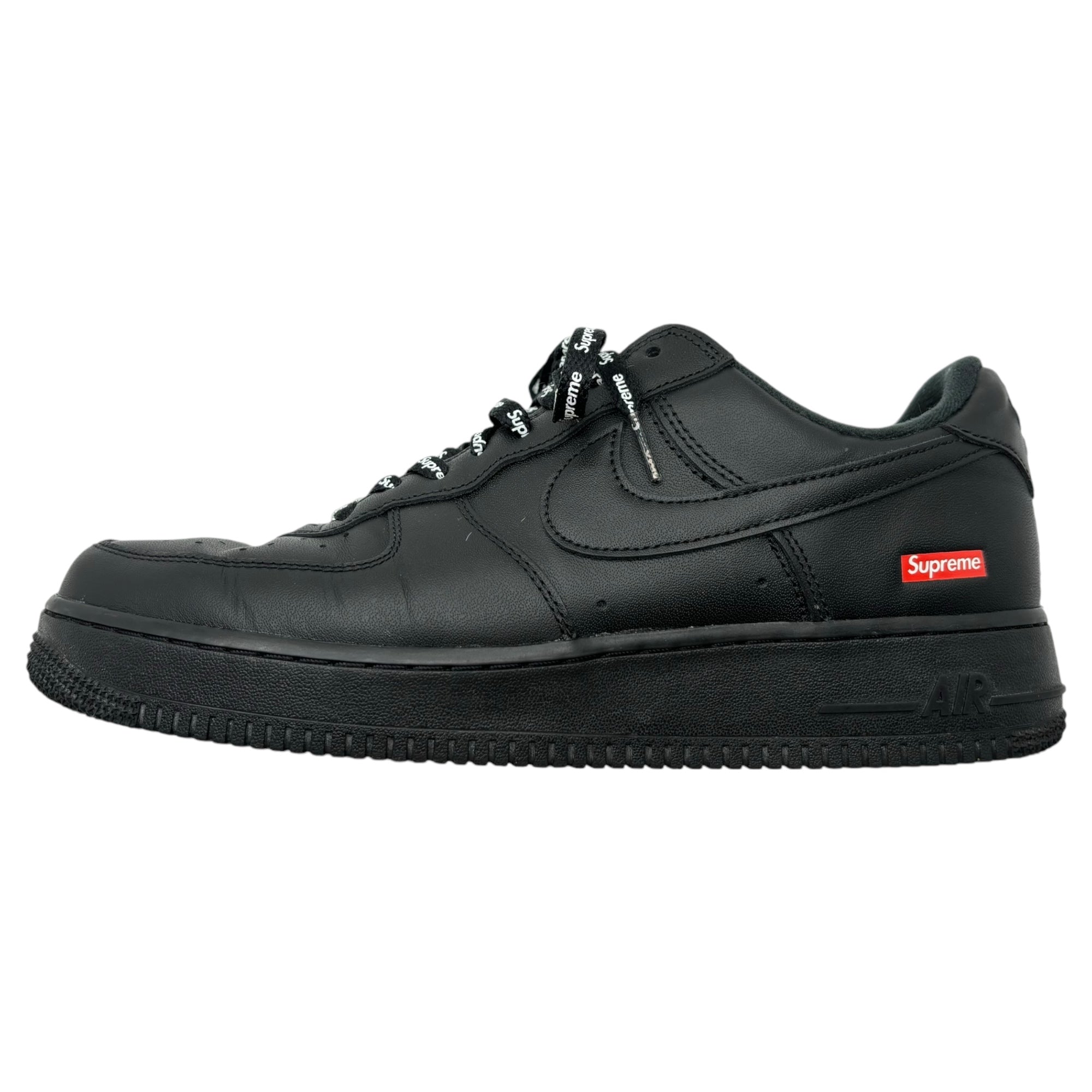 NIKE×SUPREME(ナイキ×シュプリーム) AIR FORCE 1 LOW エアフォース 1 ロー CU9225-001 28cm ブラック  コラボ 箱付き ローカット スニーカー