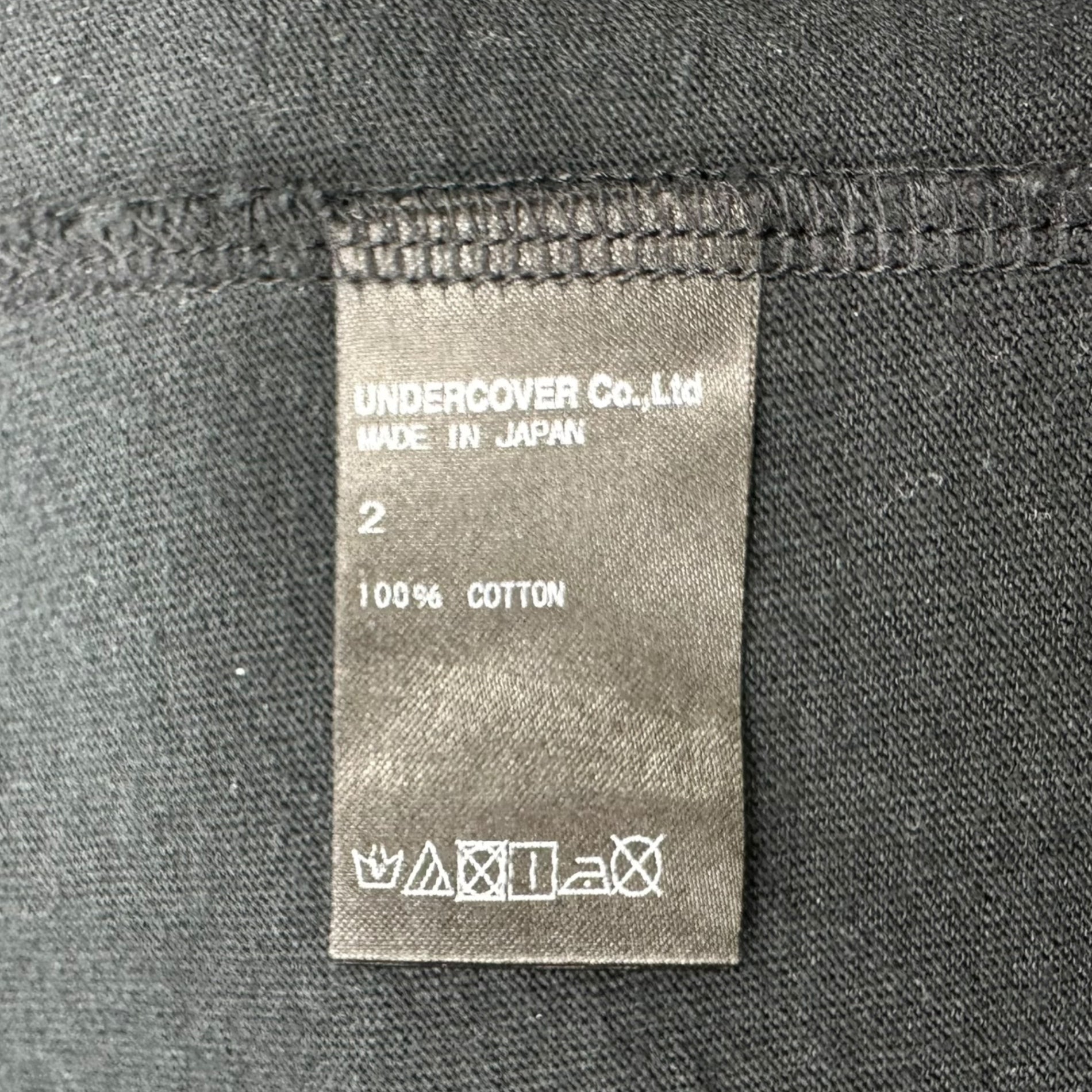 UNDERCOVER(アンダーカバー) Graphic Logo T-Shirt グラフィック ロゴ Tシャツ 2 ブラック 鹿 ペガサス