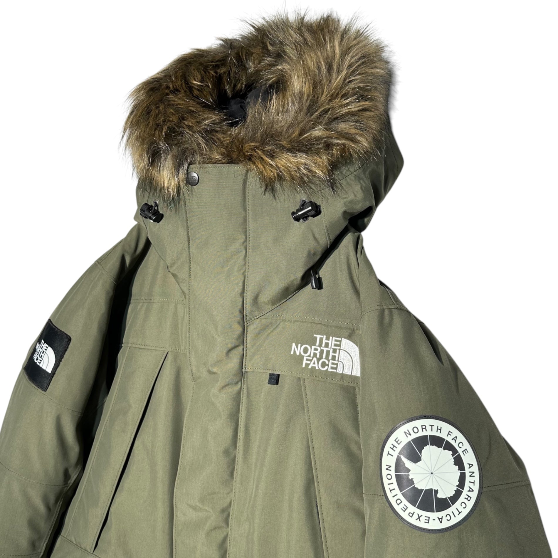 THE NORTH FACE(ノースフェイス) ANTARCTICA PARKA アンタークティカ パーカ ND92032 S オリーブ ファー ダウン ジャケット