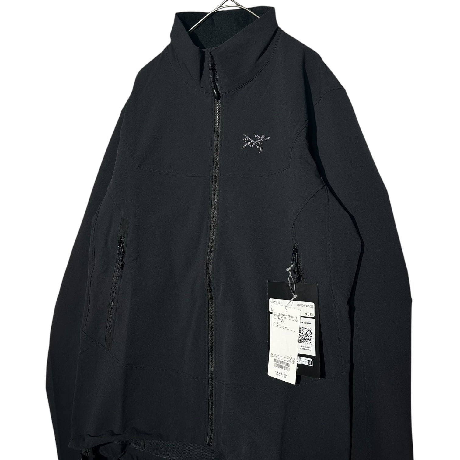 ARC'TERYX(アークテリクス) GAMMA JAKET ガンマ ジャケット X00007485 S ブラック