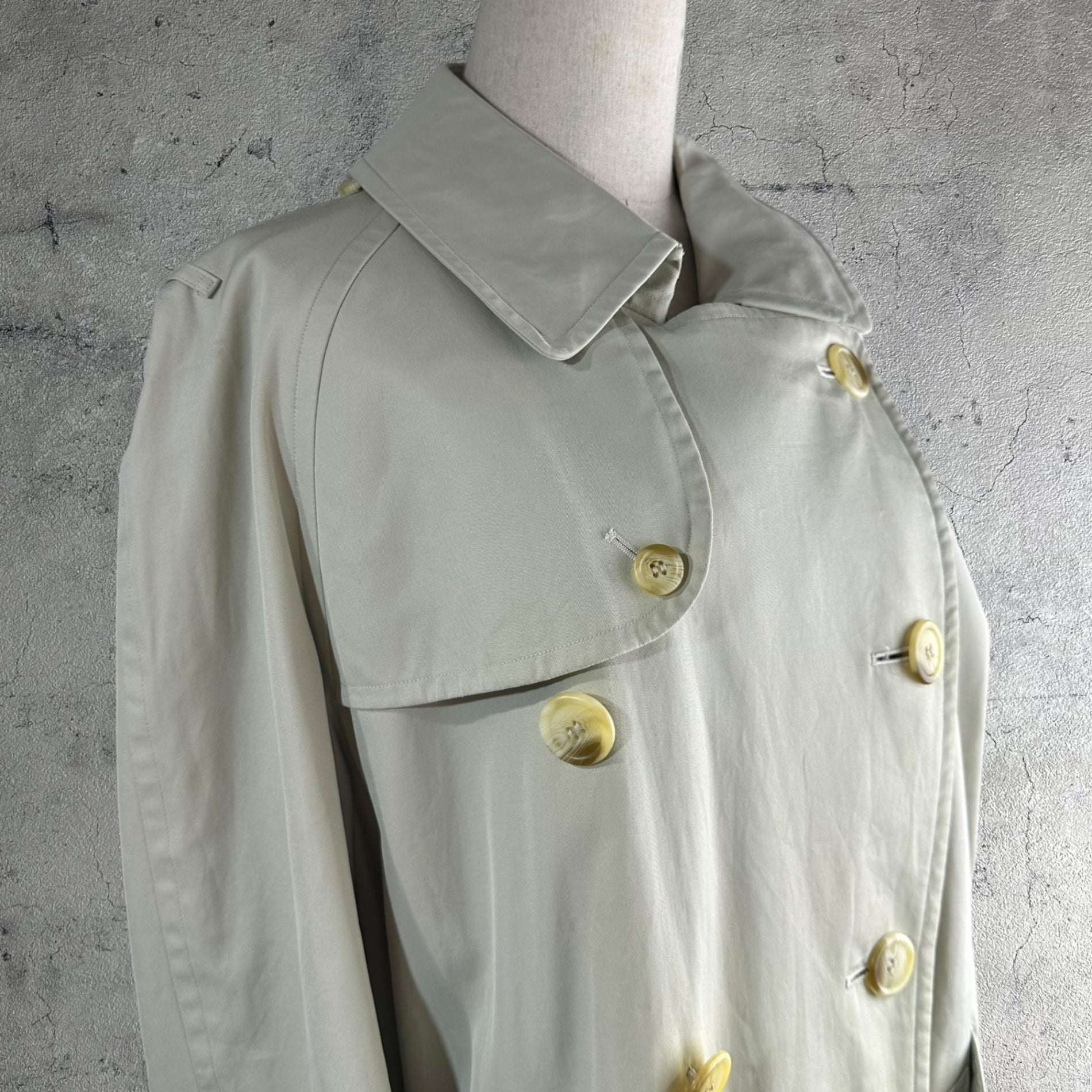 BURBERRY トレンチコート ベージュ 90年代 決定版バーバリーの年代判別