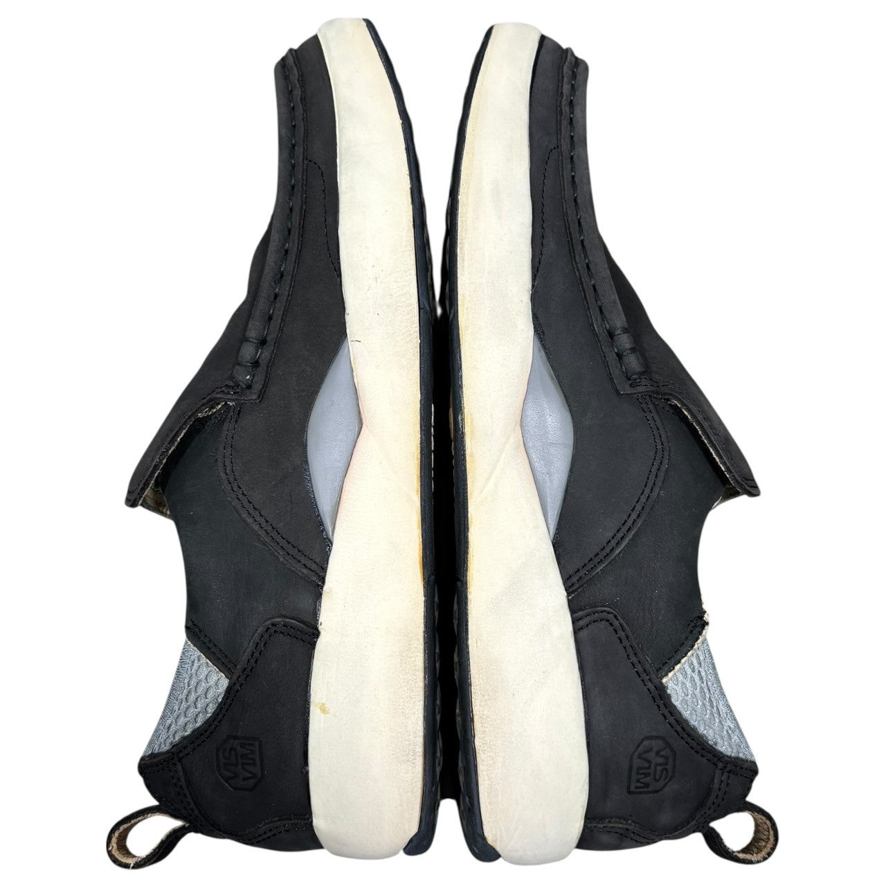 VISVIM × GOODENOUGH(ヴィズヴィム × グッドイナフ) 01AW TWONBLY Nubuck Leather Slip-Ons トンブリー ヌバック レザー スリッポン G001-01 9(27.0cm程度) ブラック