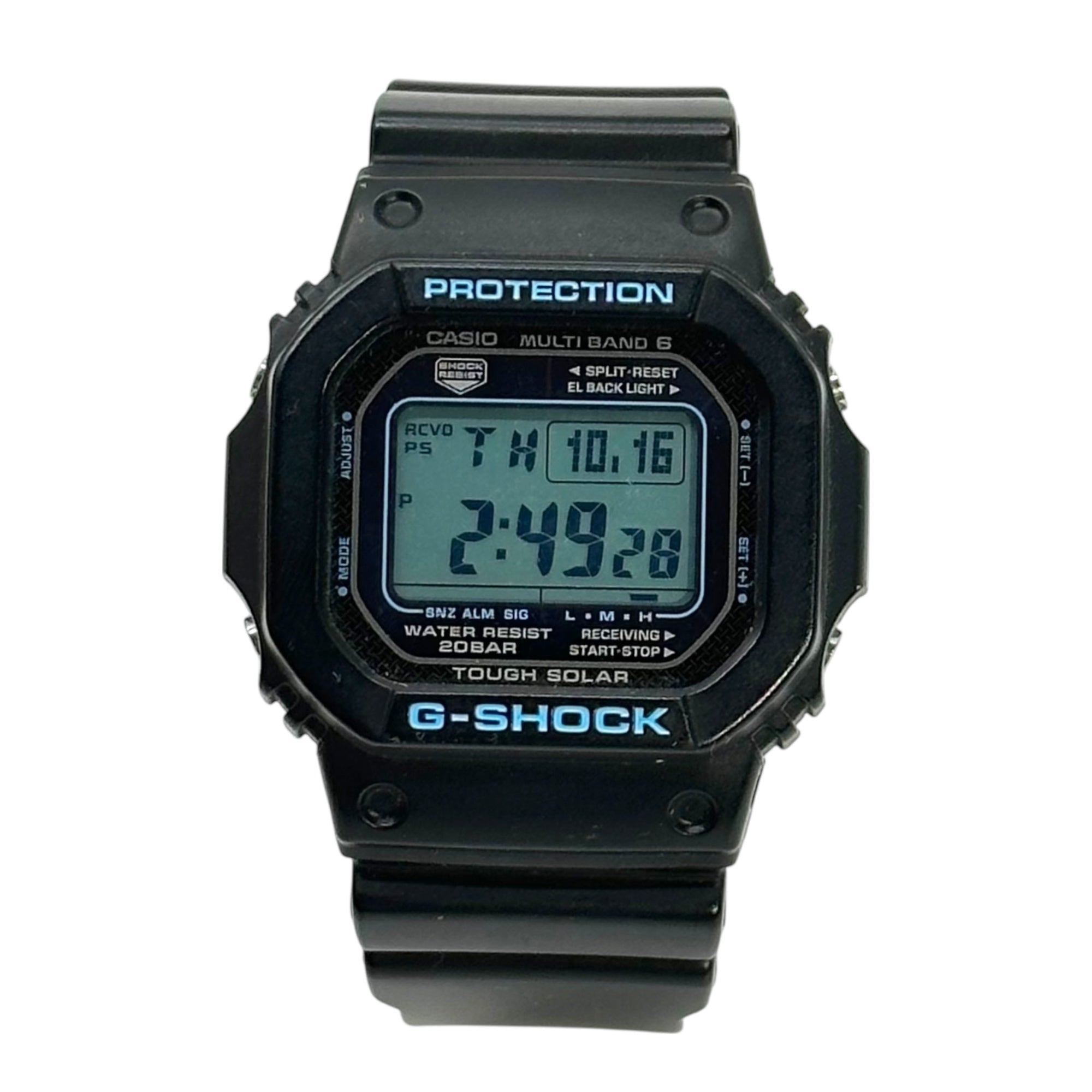 CASIO(カシオ) G-SHOCK Tough Solar Digital Watch タフソーラー デジタル 腕時計 GW-M5610BA ブラック 電波