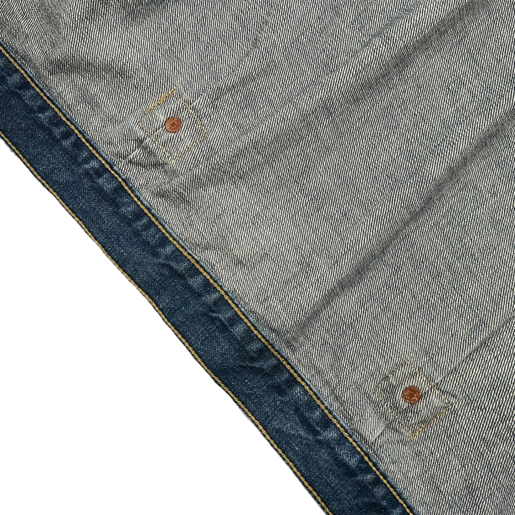 Levi's(リーバイス) 90's 1st WW2 71506 XX 大戦モデル 復刻 デニム ジャケット 71506 XX 40 インディゴ 1993年製造 90年代 日本製 ヴィンテージ