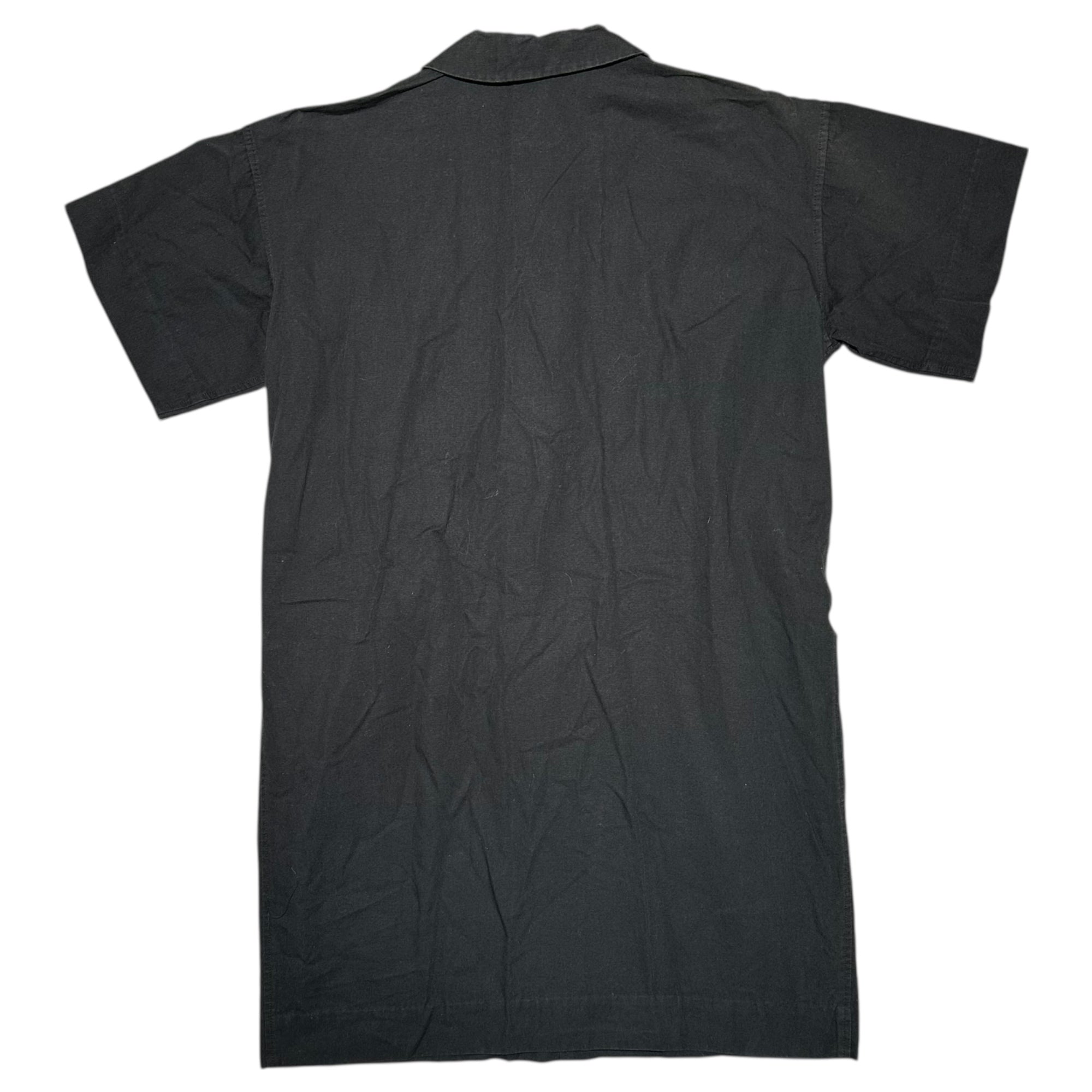 Y's(ワイズ) 70's Cotton 2 Pocket Pullover Shirt Dress コットン 2ポケット プルオーバー シャツ ワンピース FREE ブラック 70年代 ヴィンテージ アーカイブ