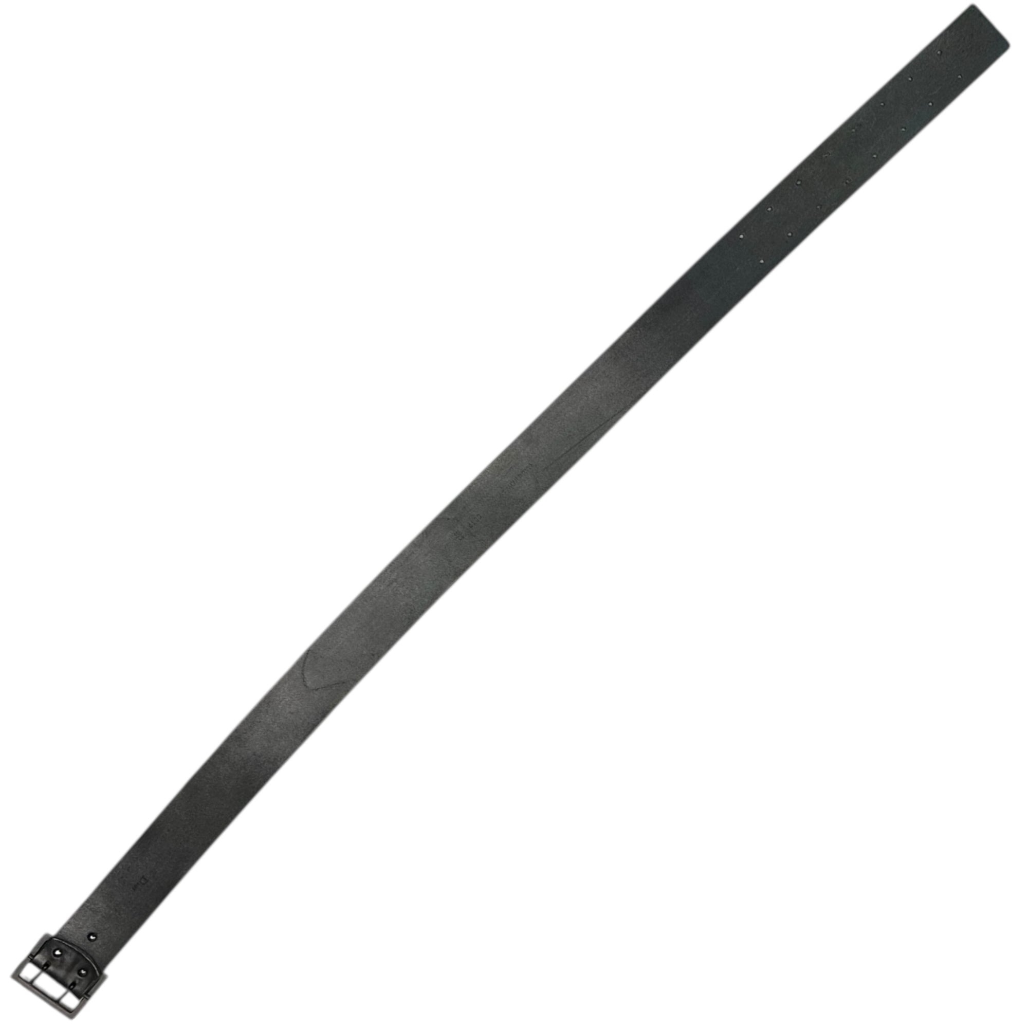 Dior HOMME(ディオールオム) by Hedi Slimane Double-Pin Leather Belt エディ スリマン ダブルピン レザー ベルト 90/105 ブラック エディ期 アーカイブ
