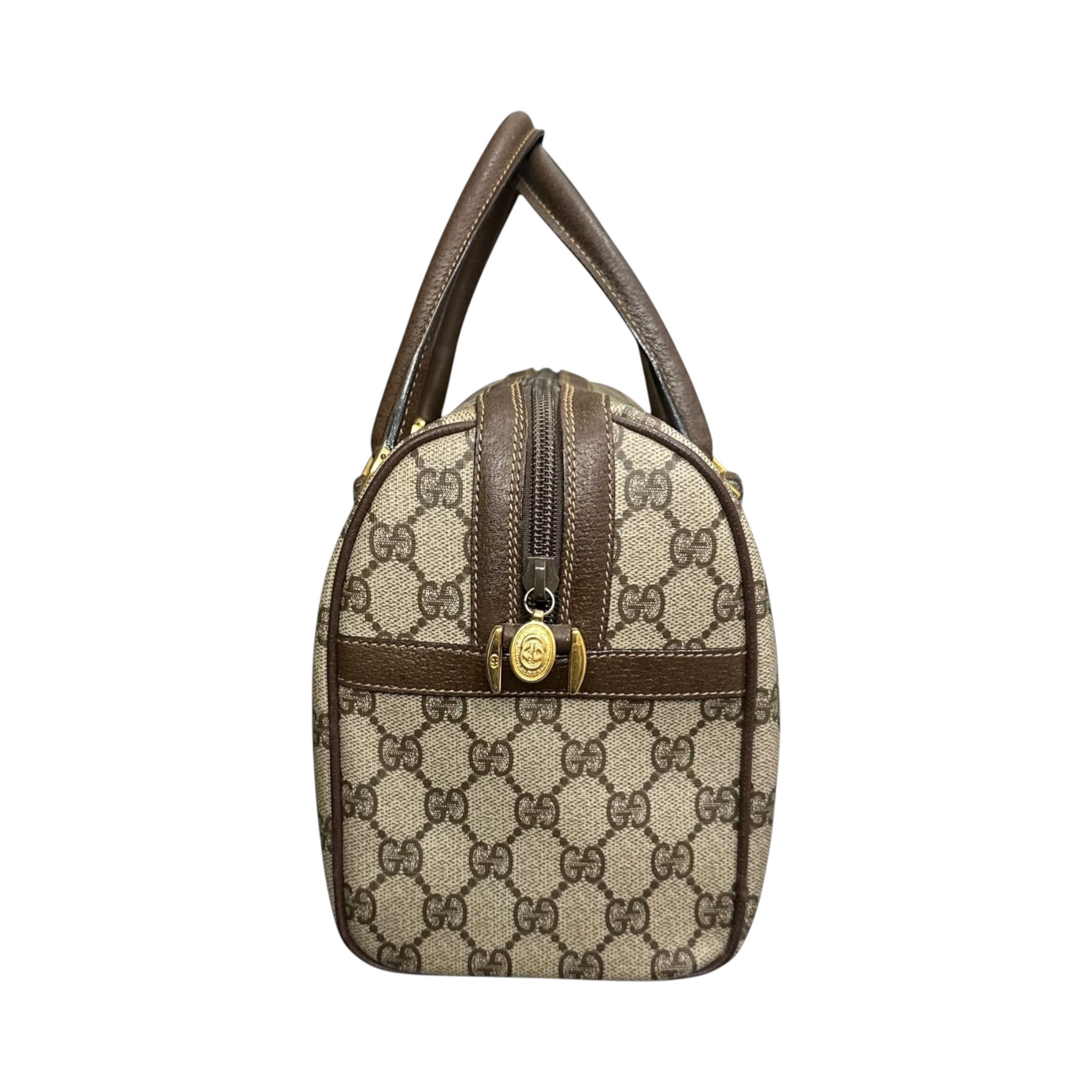 GUCCI(グッチ) GG Supreme Sherry Line Mini Boston Bag GGスプリーム