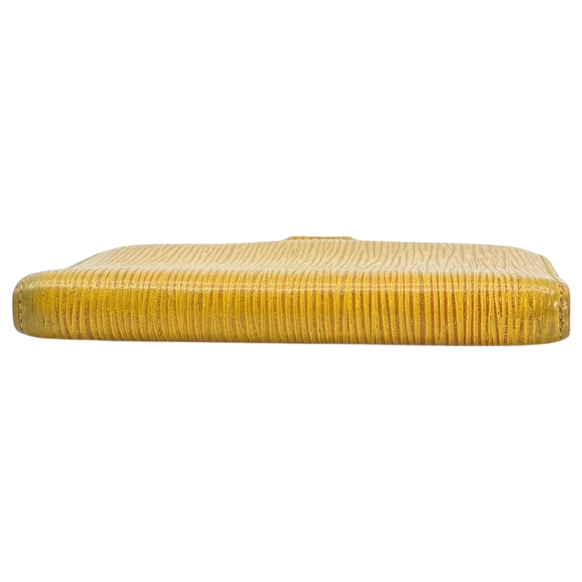 LOUIS VUITTON(ルイヴィトン) 96's アジェンダPM 手帳カバー 96年製 型番：R20059 イエロー 製造番号：CA1906