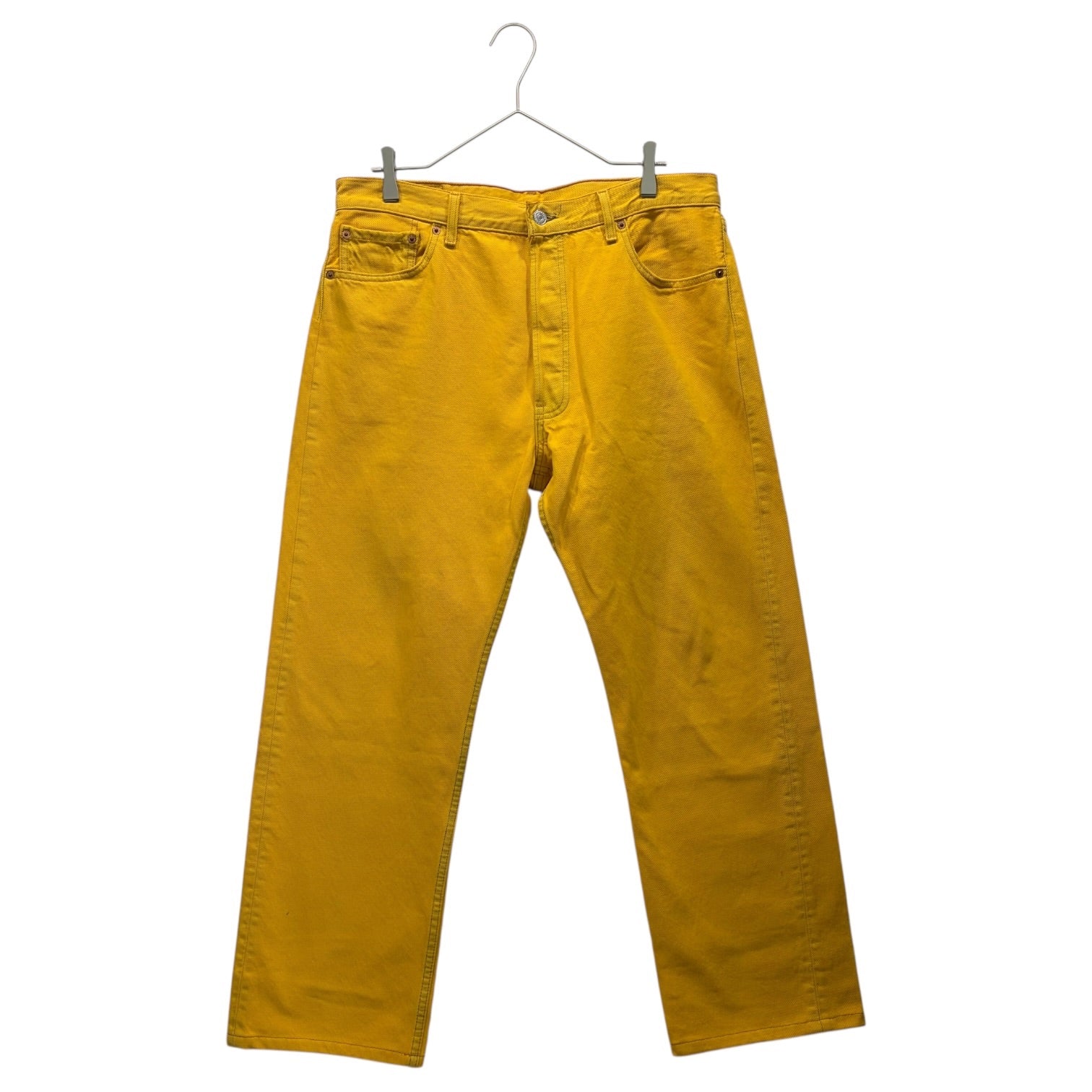 Levi's(リーバイス) 90's Post-dyed Yellow Color Denim Pants 後染め イエロー カラー デニムパンツ W36 イエロー