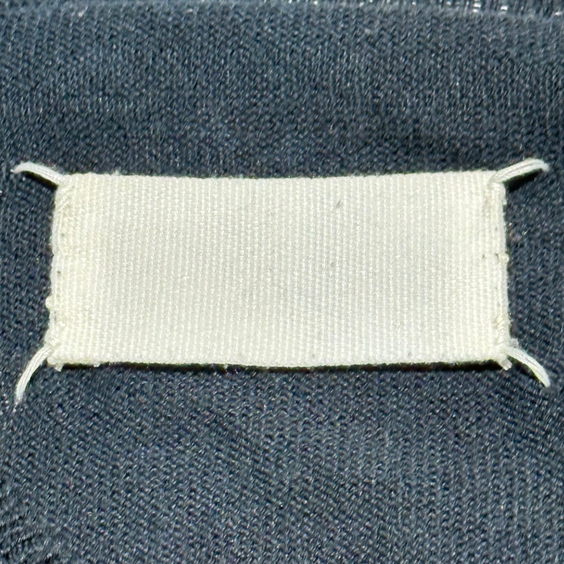 Maison Martin Margiela(メゾン マルタンマルジェラ) 05SS “Distorted” V-neck L/S knit 本人期 歪み Vネック コットン 長袖 ニット XL ネイビー 00’s アーカイブ