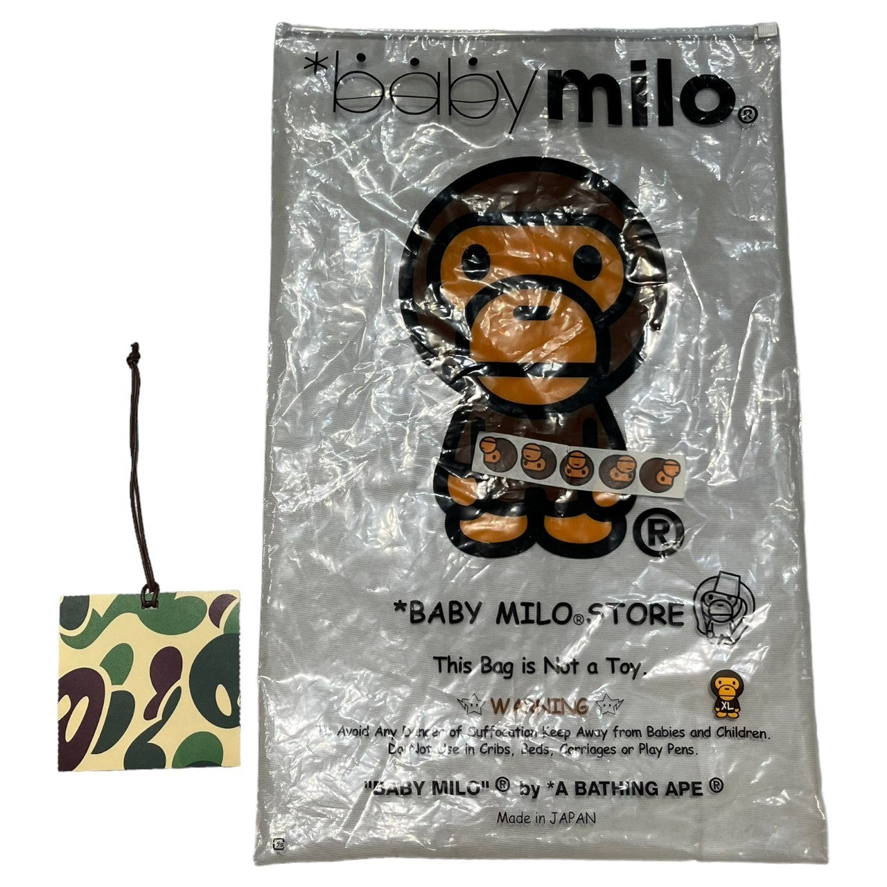 BAPE BY A BATHING APE(ベイプ バイ アベイシングエイプ) 00's Patch camouflage fatigue shirt ワッペン カモフラ ファティーグ シャツ L ブルー×ネイビー