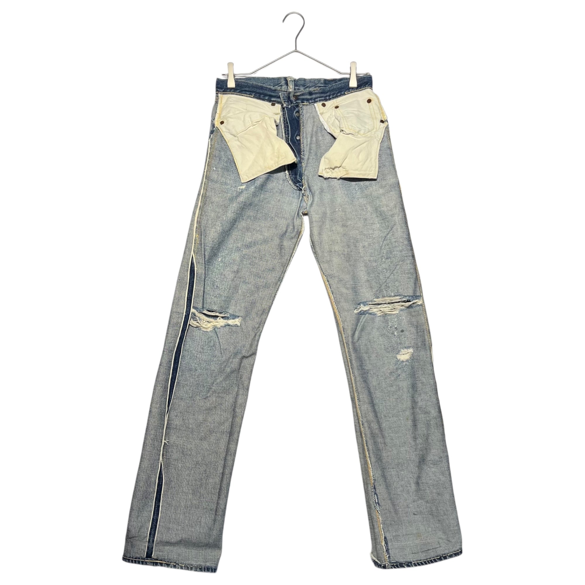 Levi's(リーバイス) 50's 501XX 1947Model Denim Pants 47後期 ヴィンテージ デニム パンツ 片面タブ 実寸W29.5程度(75cm程度) インディゴ