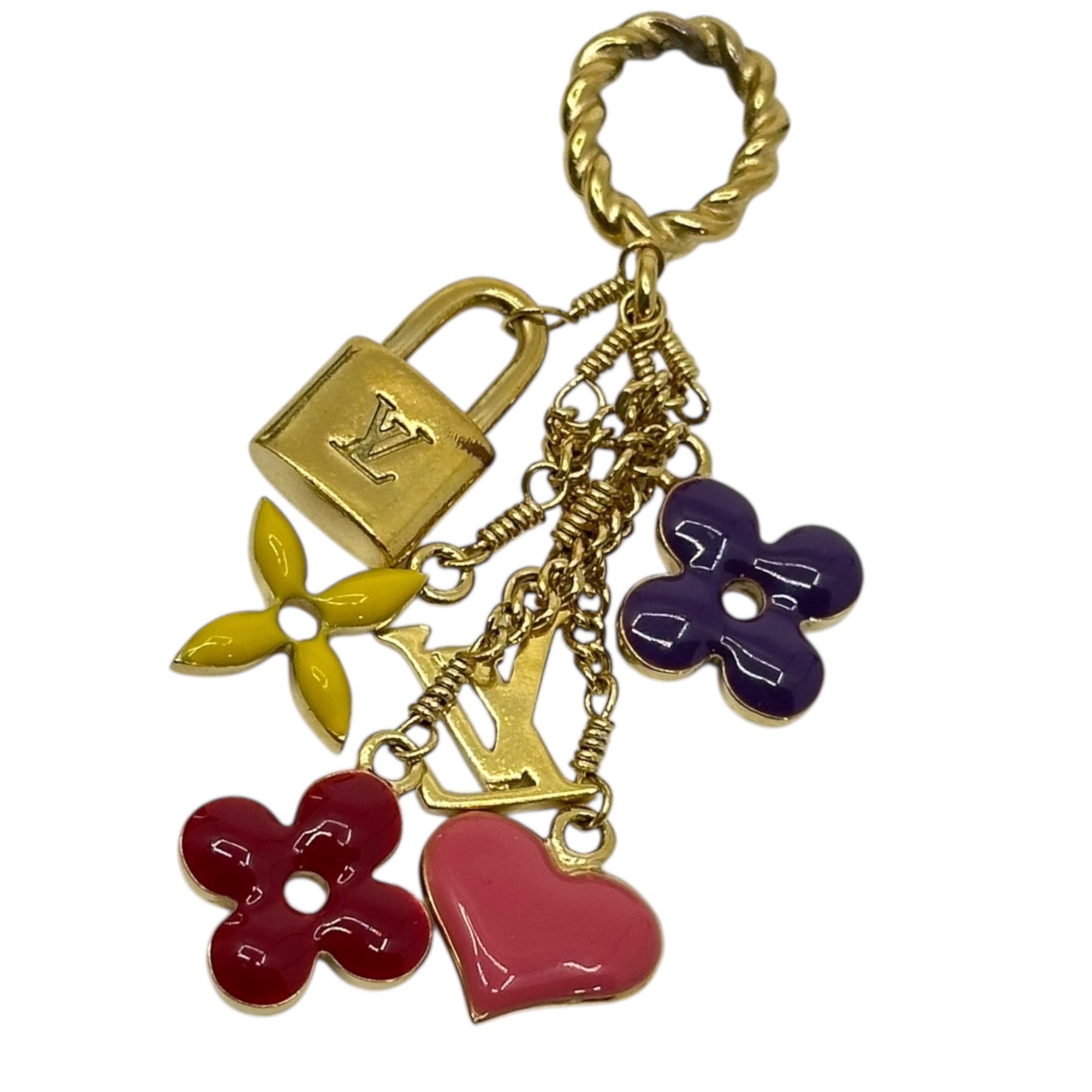 LOUIS VUITTON(ルイヴィトン) Pendantif Sweet Monogram Pendant Top パンダンティフ スウィート モノグラム ペンダント トップ マルチ M65391 ゴールド ネックレス チャーム