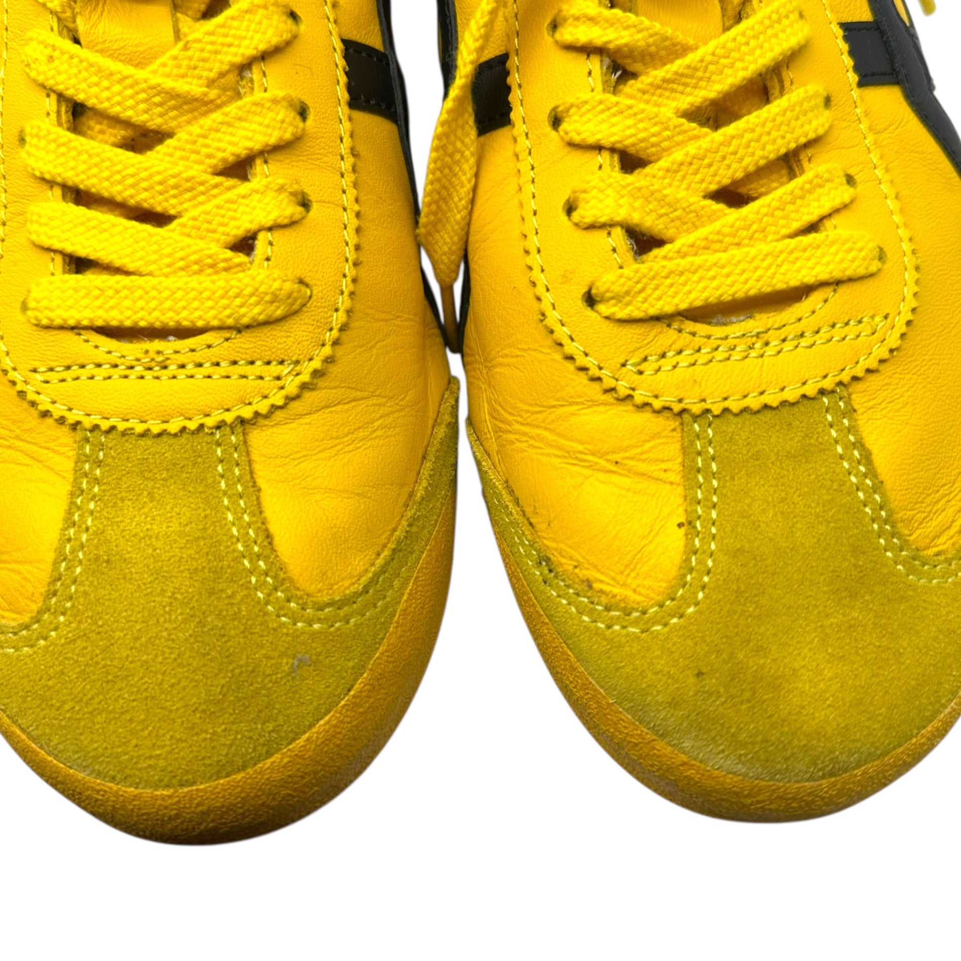 Onitsuka Tiger(オニツカタイガー) MEXICO66 メキシコ ローカット スニーカー F580223 28.5cm イエロー×ブラック