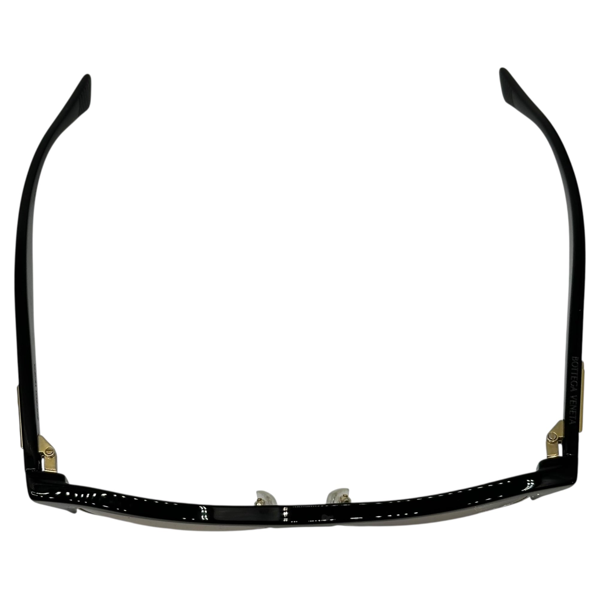 BOTTEGA VENETA(ボッテガヴェネタ) tortoiseshell half rim clear lens