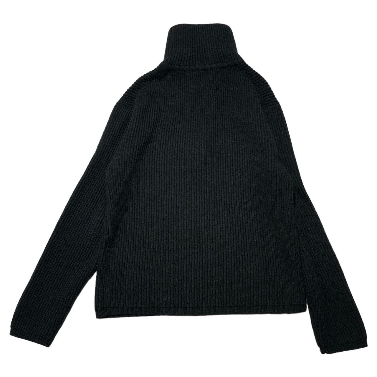 Acne Studios(アクネストゥディオズ) 18AW Half zip driver's knit ハーフジップドライバーズニット  FN-MN-KNIT000005 PAW18 M ブラック