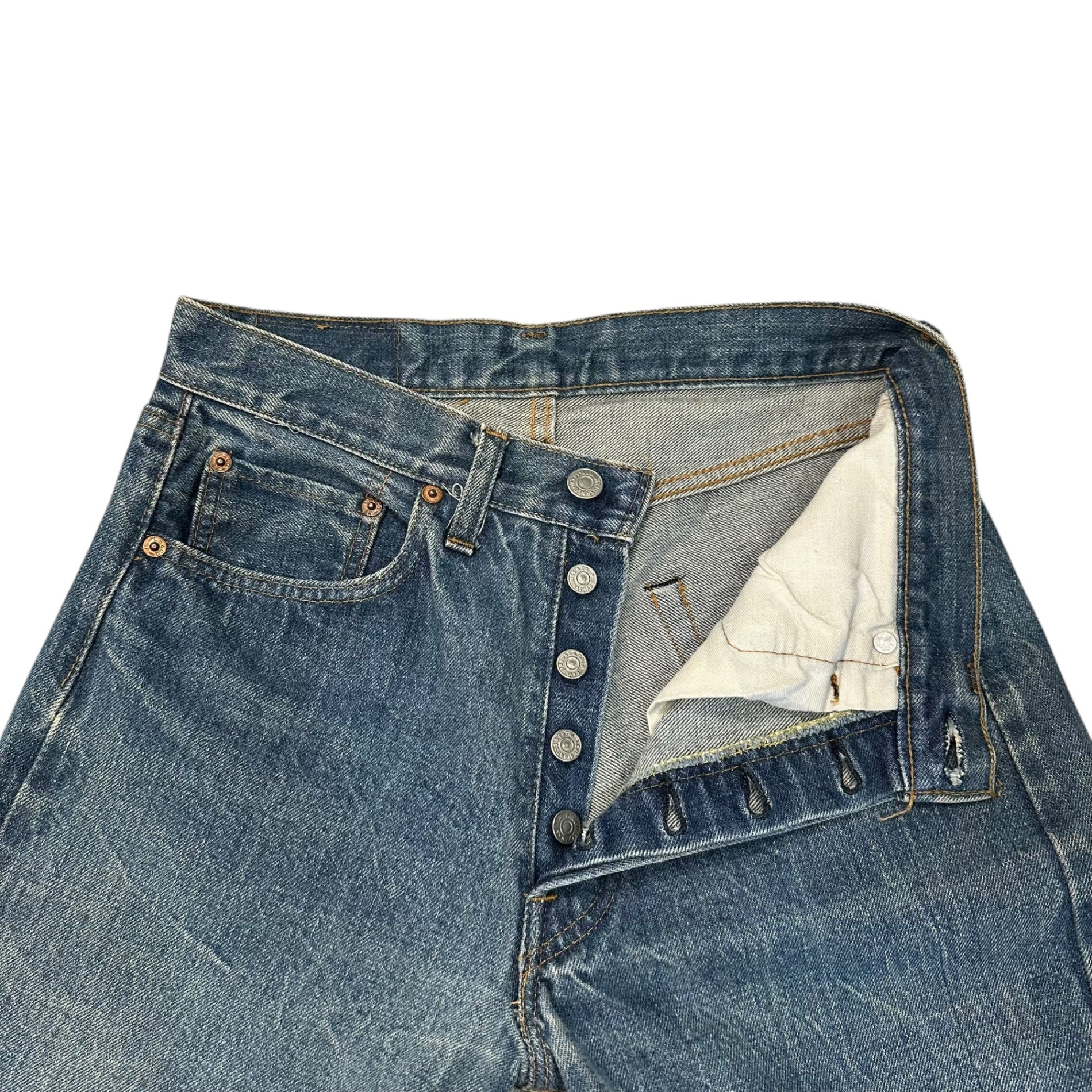 Levi's(リーバイス) 1976's 501 Early 66 Model Vintage Denim Pants 66前期 ヴィンテージ デニム パンツ W30 W34 インディゴ 1976年製造 ヴィンテージ 70年代 70's ボタン裏6刻印