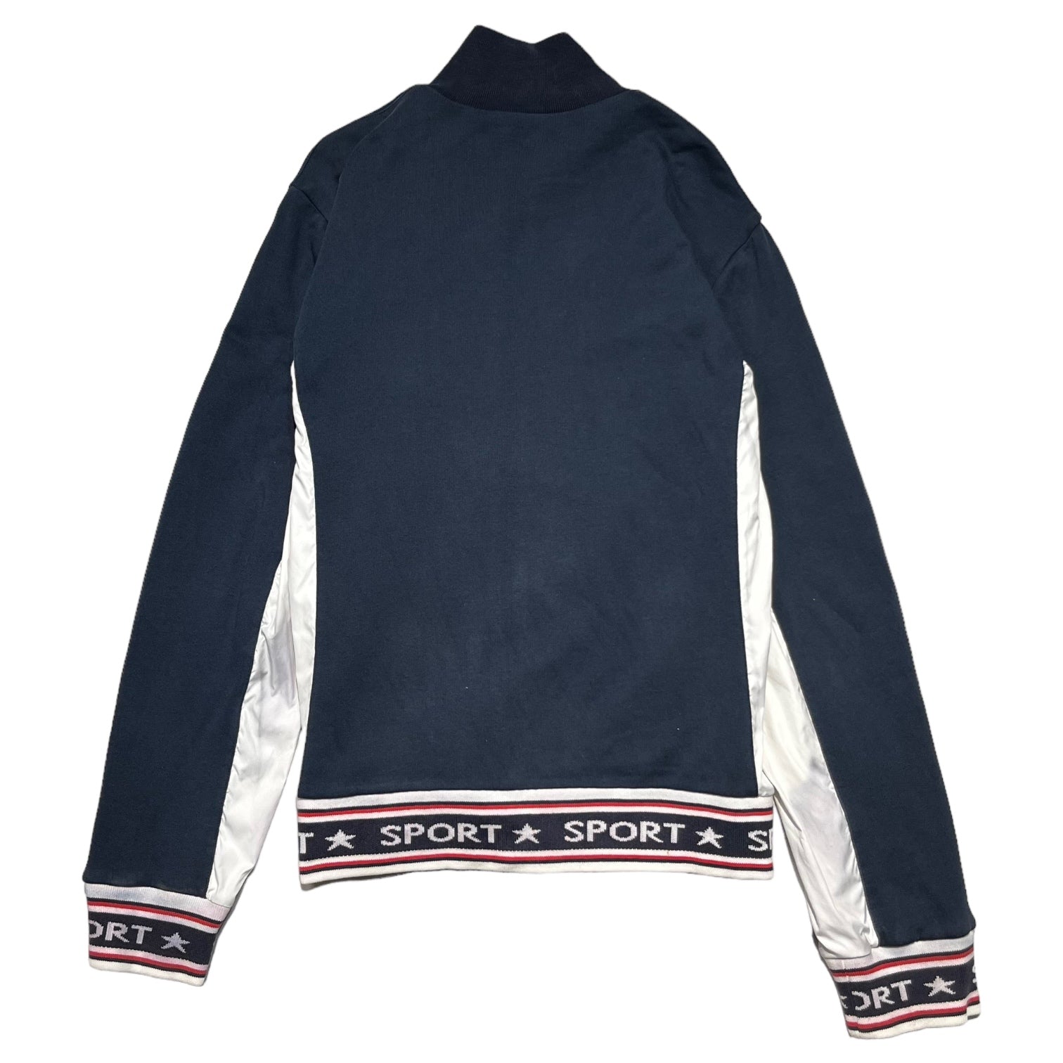 D&G Dolce&Gabbana(ディーアンドジードルチェアンドガッバーナ) logo track jacket ロゴ トラック ジャケット  52(XLサイズ)程度 ネイビー ジャージ