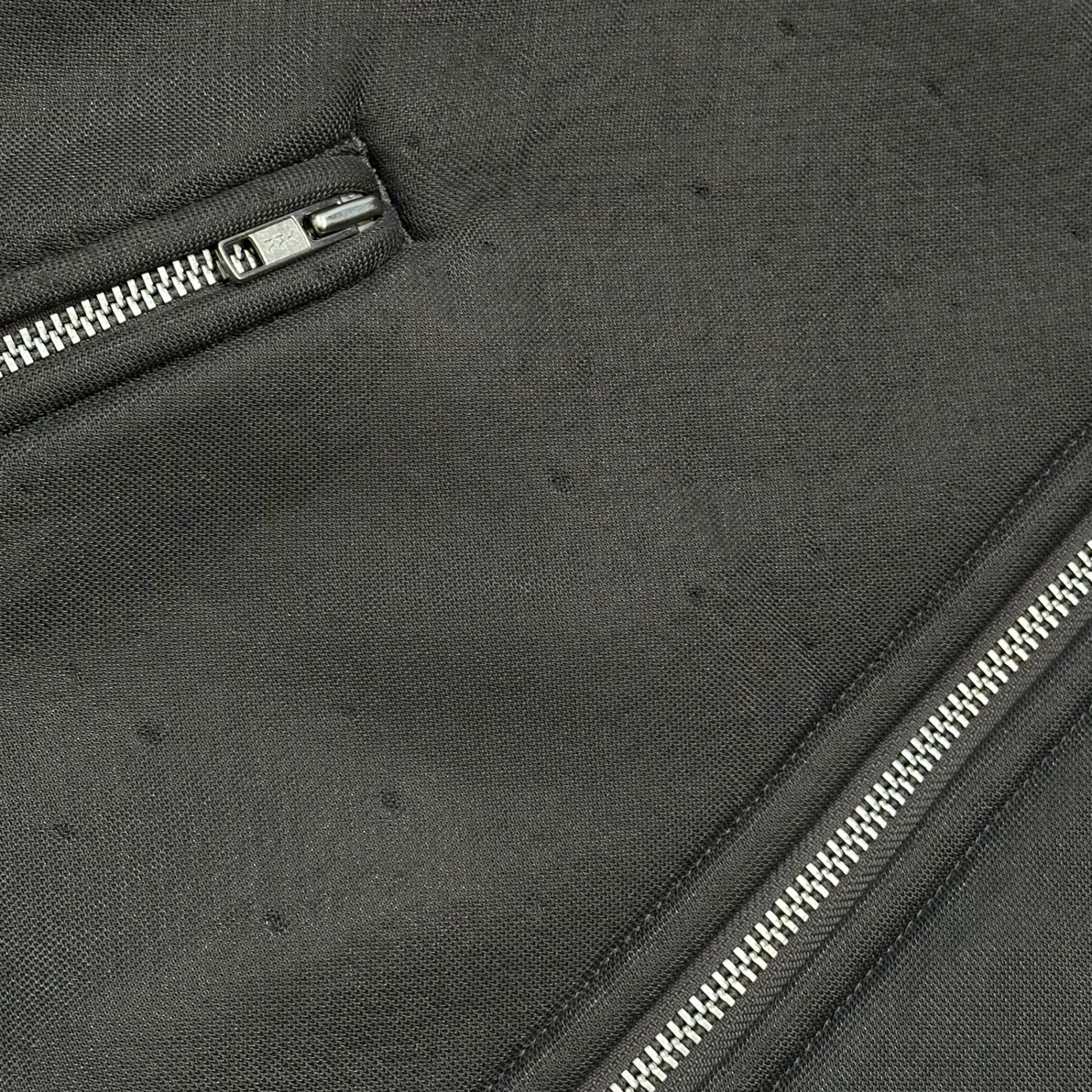 COMME des GARCONS HOMME(コムデギャルソンオム) 1999AW Polyester-Bonded Single Rider Jacket ポリエステル ボンディング シングル ライダース ジャケット HJ-100840 M グレー 90's 90年代 AD1999