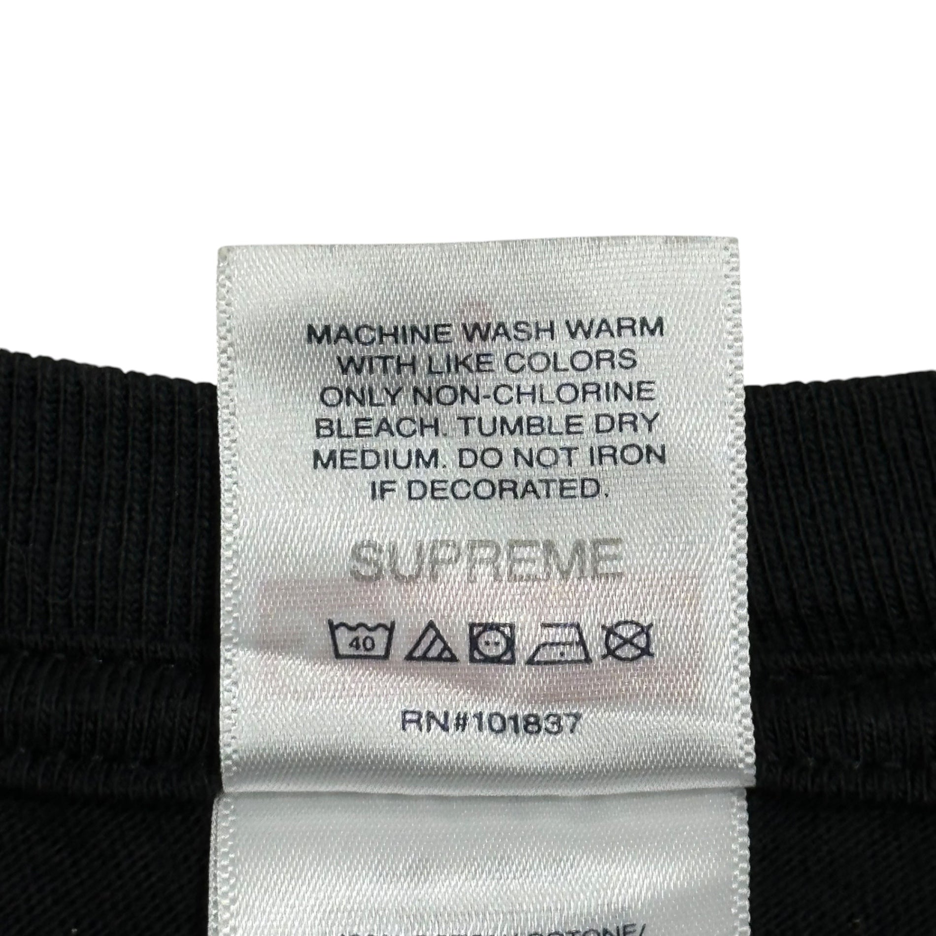 SUPREME(シュプリーム) 2024AW 4 Life Tee プリント 半袖 Tシャツ S ブラック ロゴ