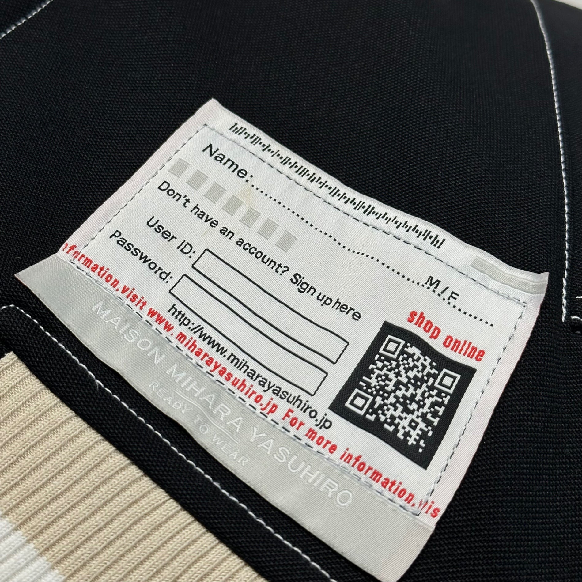Maison MIHARA YASUHIRO(メゾンミハラヤスヒロ) 24SS BIG ZIP BLOUSON