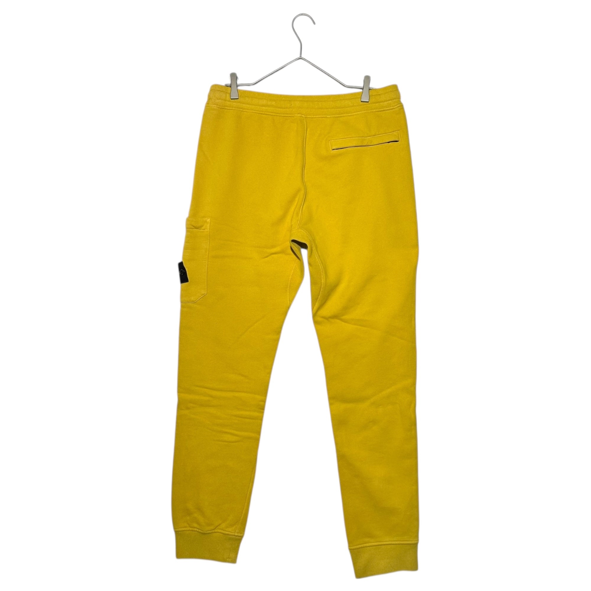 STONE ISLAND(ストーンアイランド) 18AW Jogger Cargo Sweatpants ジョガー カーゴ スウェット パンツ 691560320 M イエロー