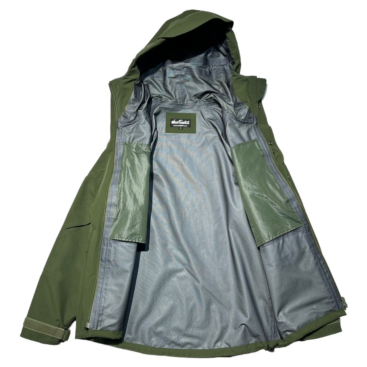 WILDTHINGS(ワイルドシングス) 3LAYER MIG MOUNTAIN PARKA マウンテンパーカー WT007N M オリーブ