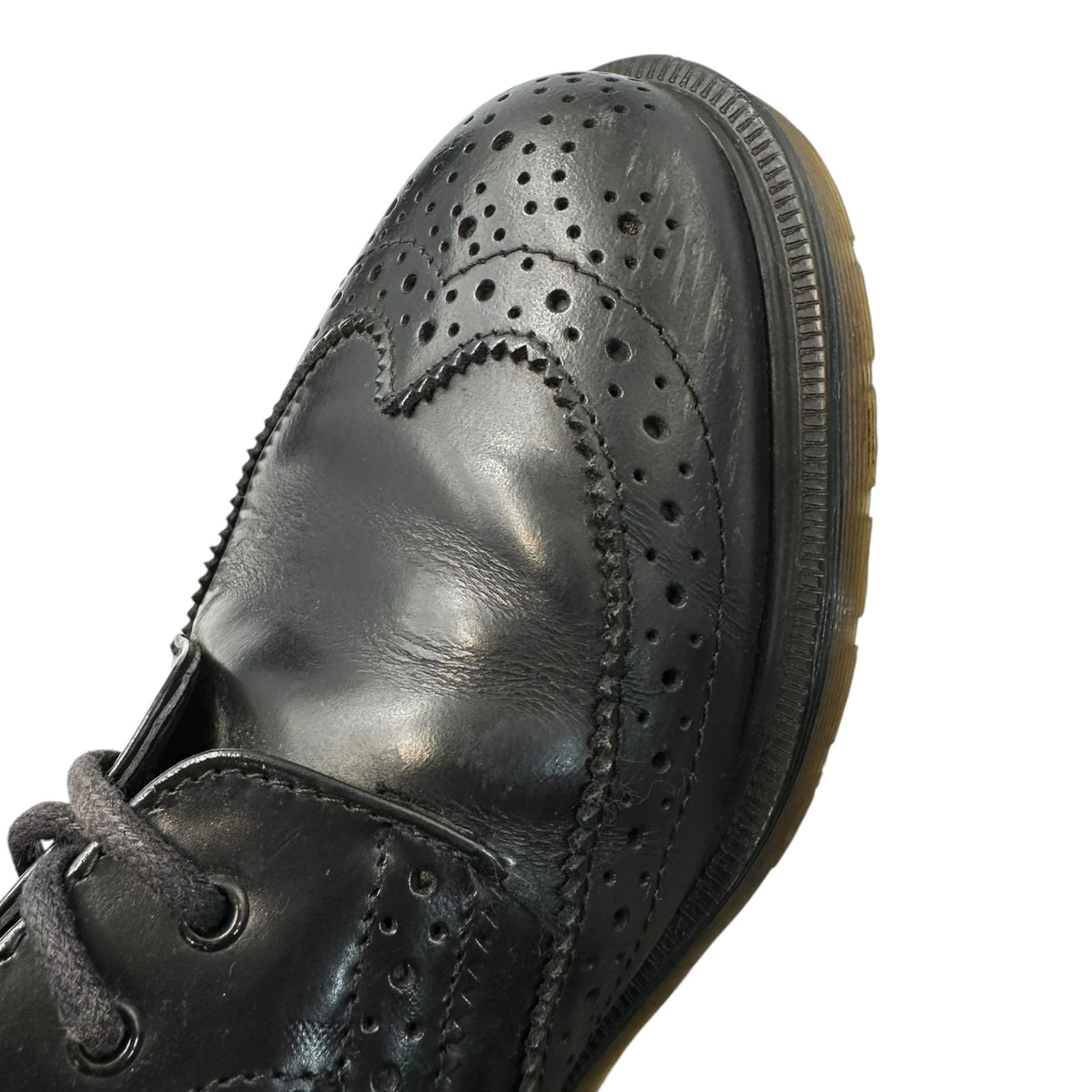DR.MARTENS(ドクターマーチン) England made Wingtip Boots イングランド製 ウィングチップ 7ホール ブーツ 9582 UK 8(27.0cm程度) ブラック