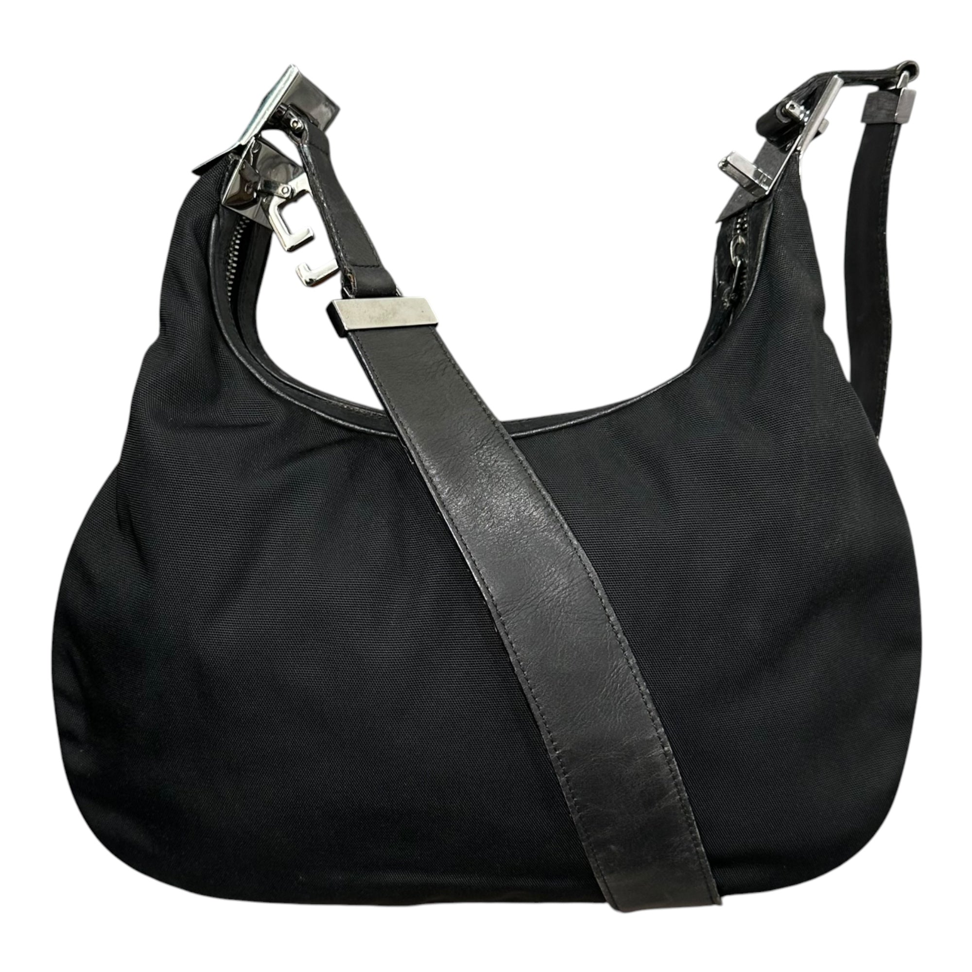 GUCCI(グッチ) 2001SS By Tom Ford 2way Hobo Bag - Nylon Leather