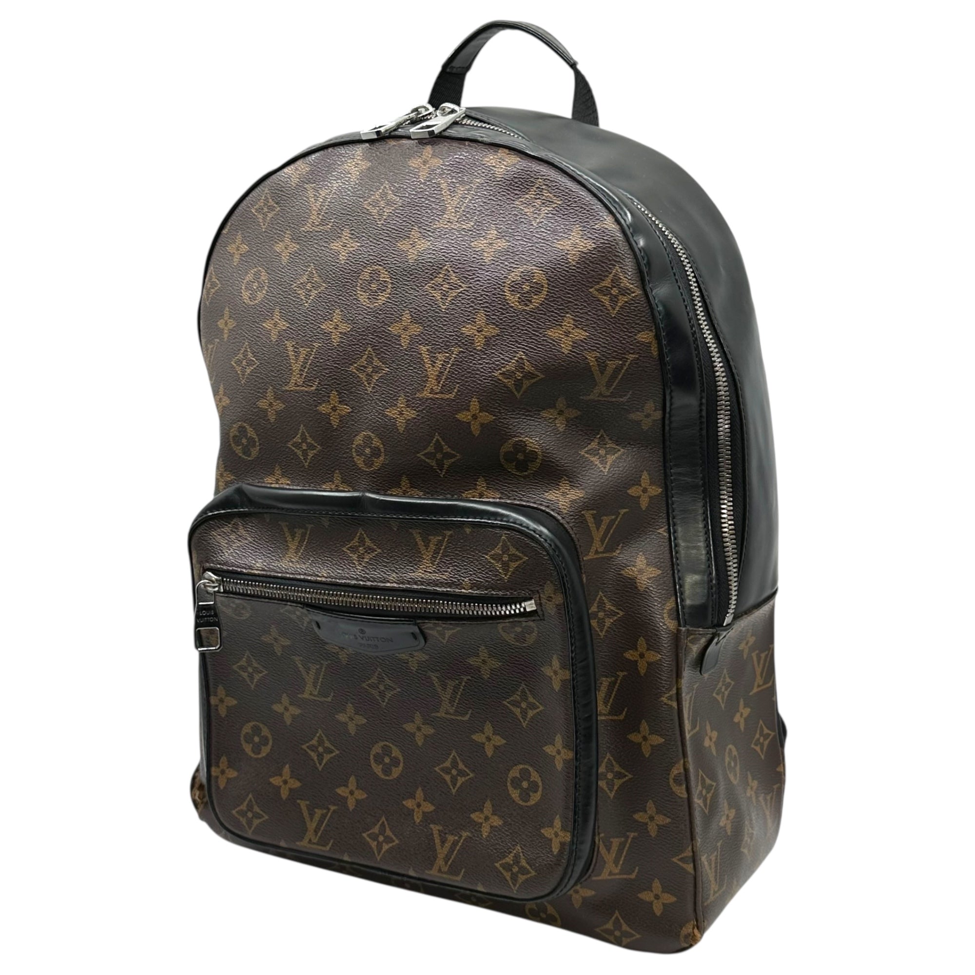 LOUIS VUITTON(ルイヴィトン) モノグラム・マカサー ジョッシュ リュック デイパック バックパック 型番：M41530 ブラウン×ブラック 製造番号：SP1199