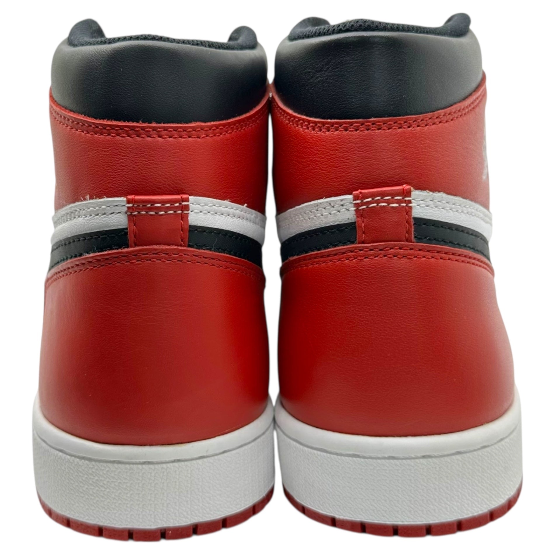 NIKE(ナイキ) Air Jordan 1 Retro High OG エア ジョーダン 1 レトロ つま黒 555088-125 30cm ホワイト×レッド×レッド ハイカット スニーカー