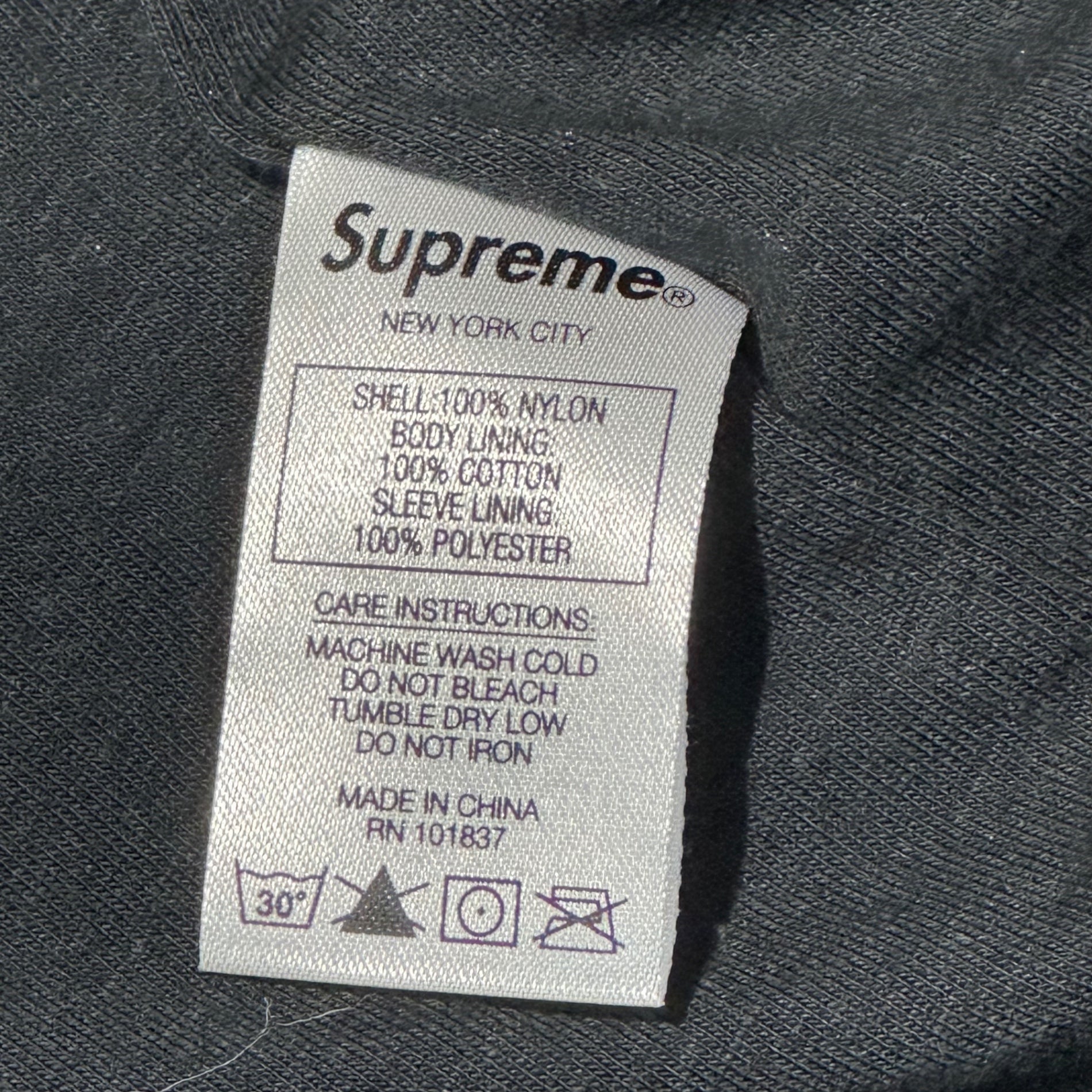 SUPREME(シュプリーム) 20SS Paneled Track Jacket ロゴ ナイロン