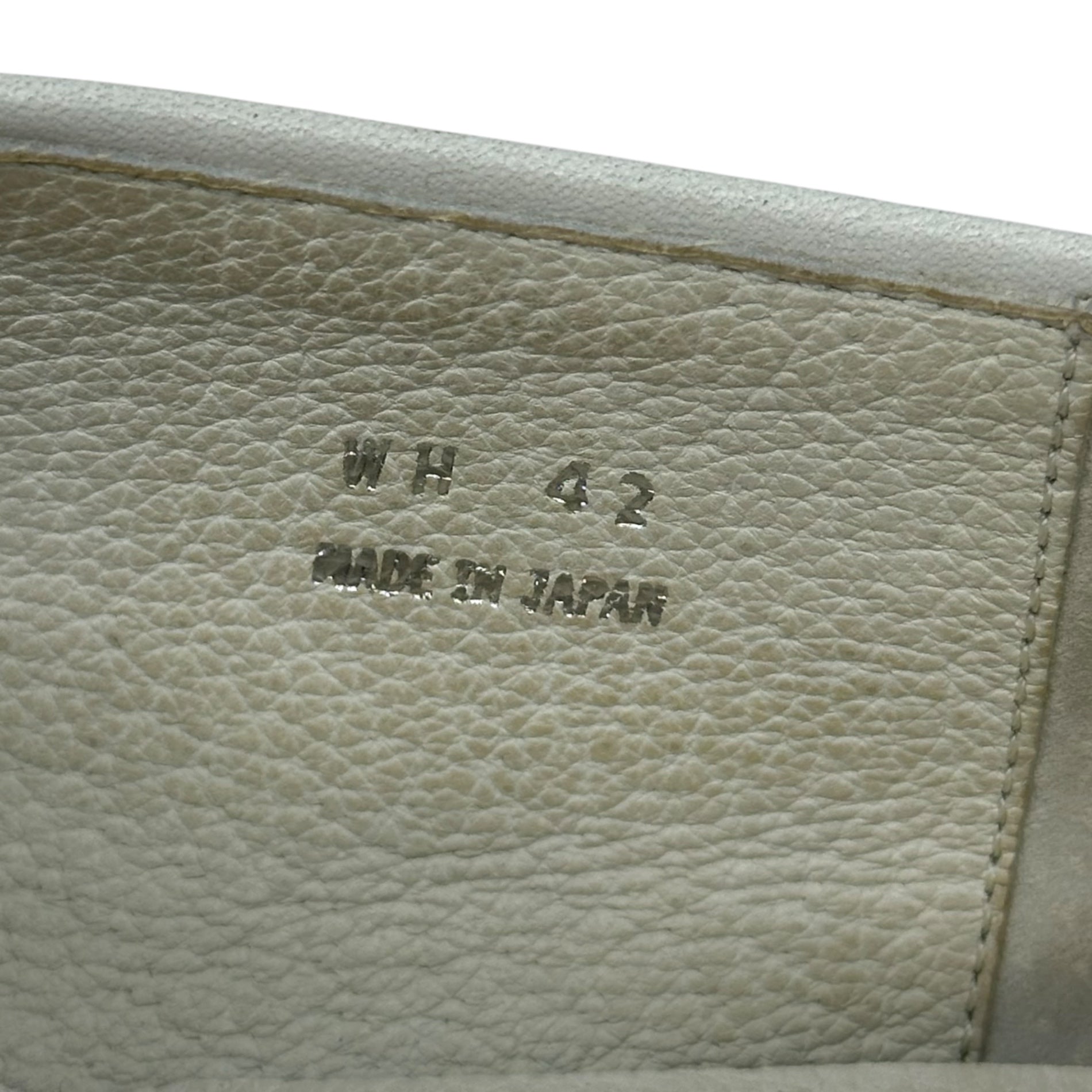 YOAK × CITY(ヨーク × シティー) EX KUNG FU SHOES 別注 カンフー シューズ 2(26～26.5㎝程度) ホワイト レザー 革靴